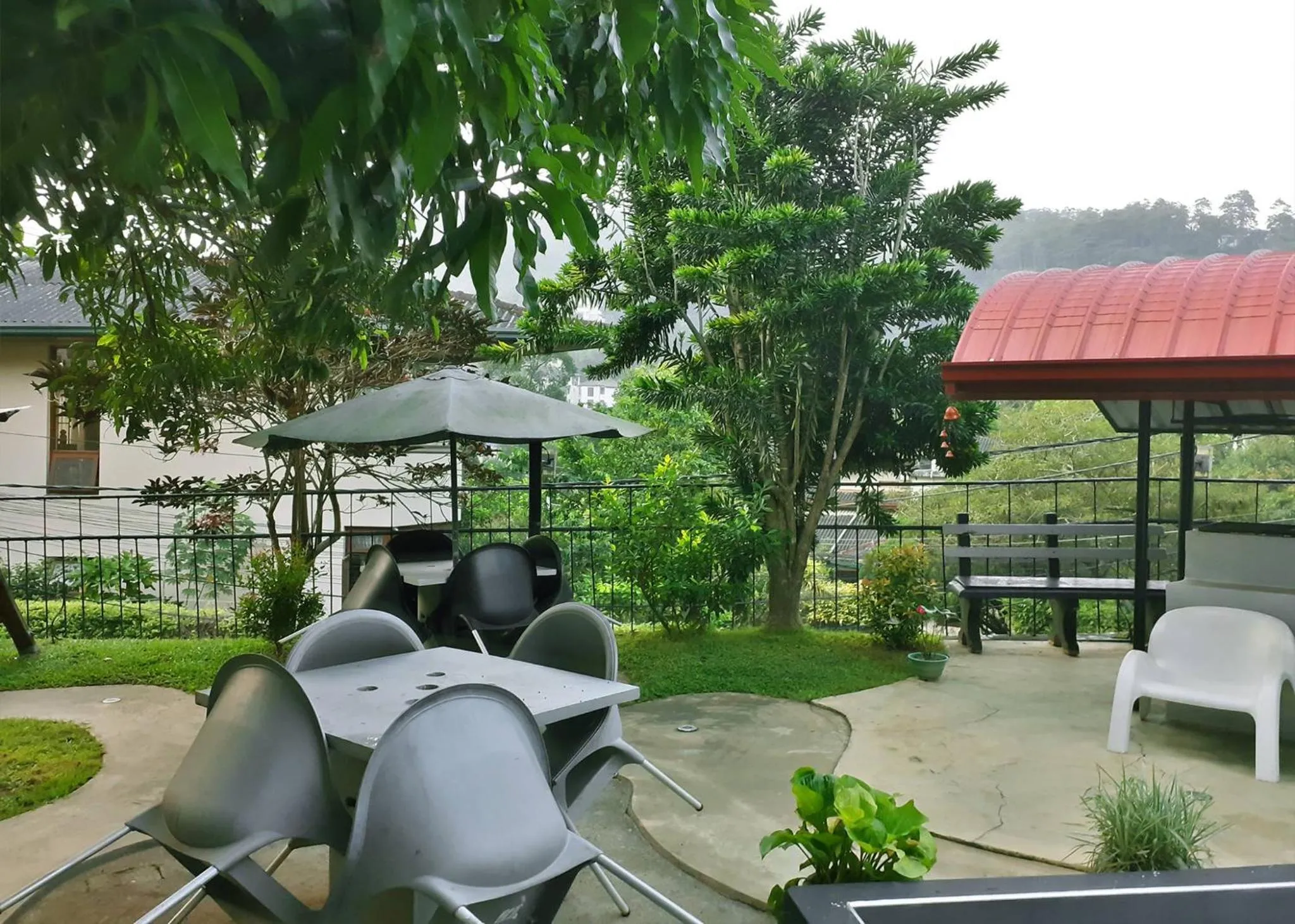 Garden view in New Kandy Residence