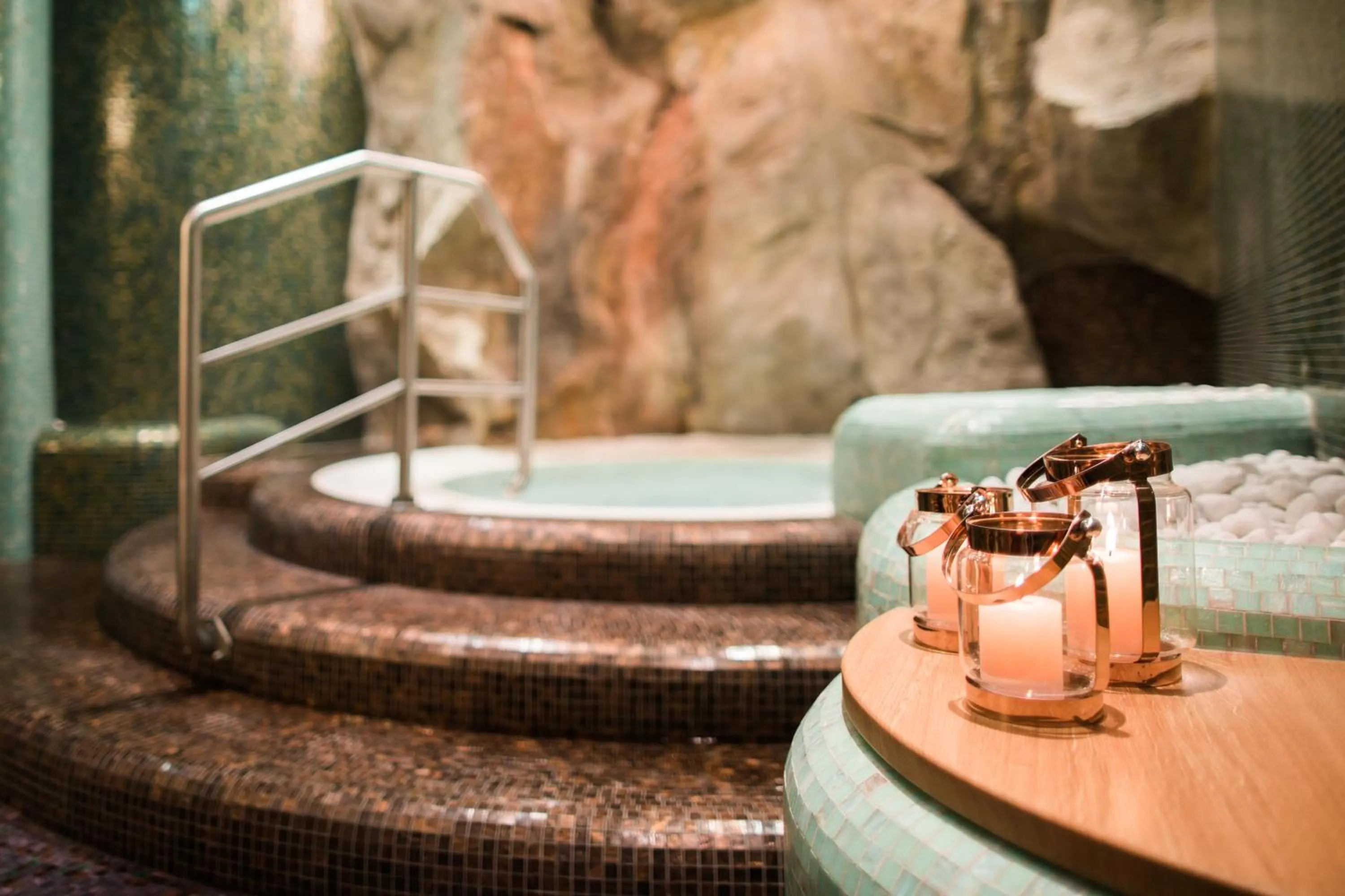 Hot Tub in Hotel Union