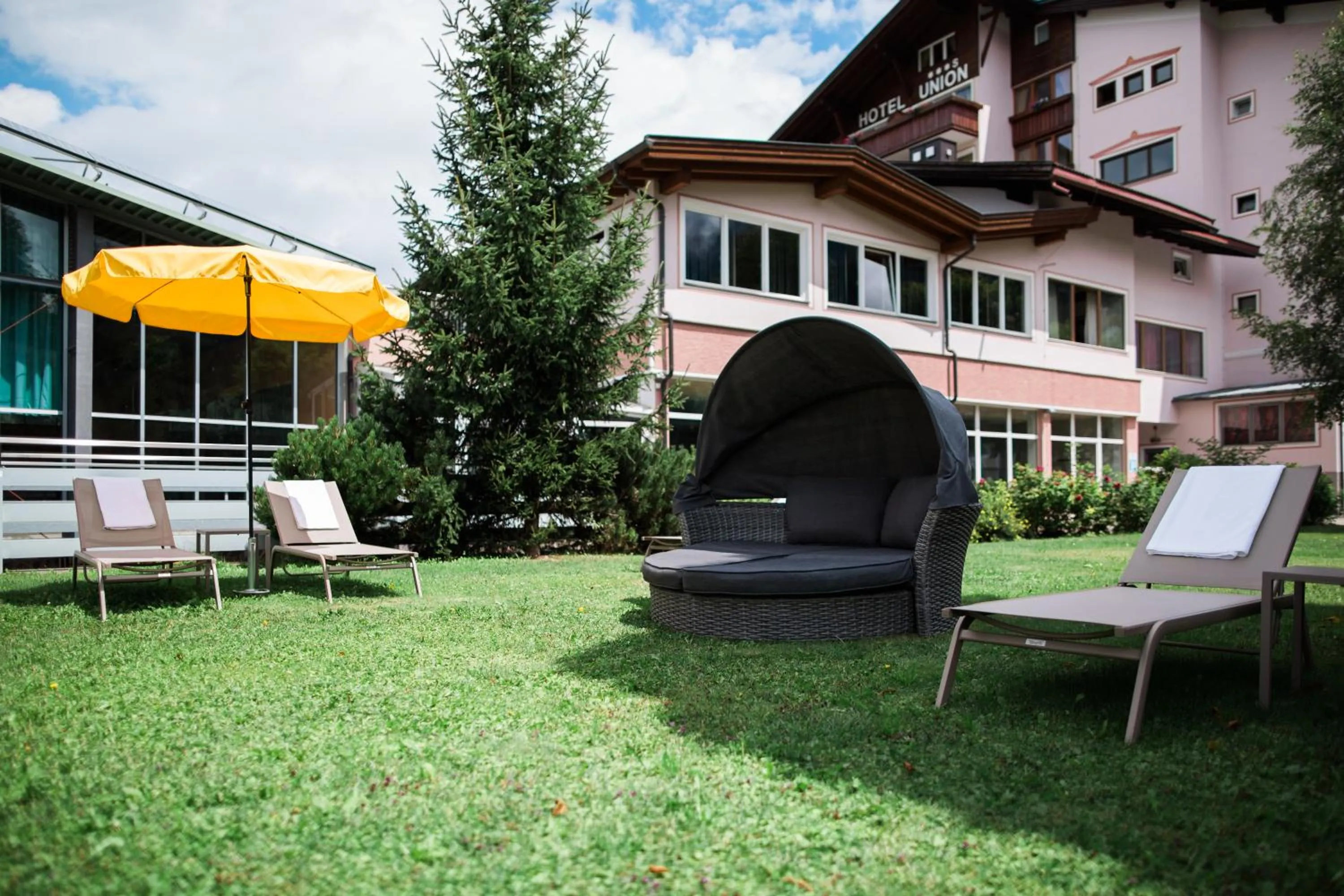 Garden in Hotel Union