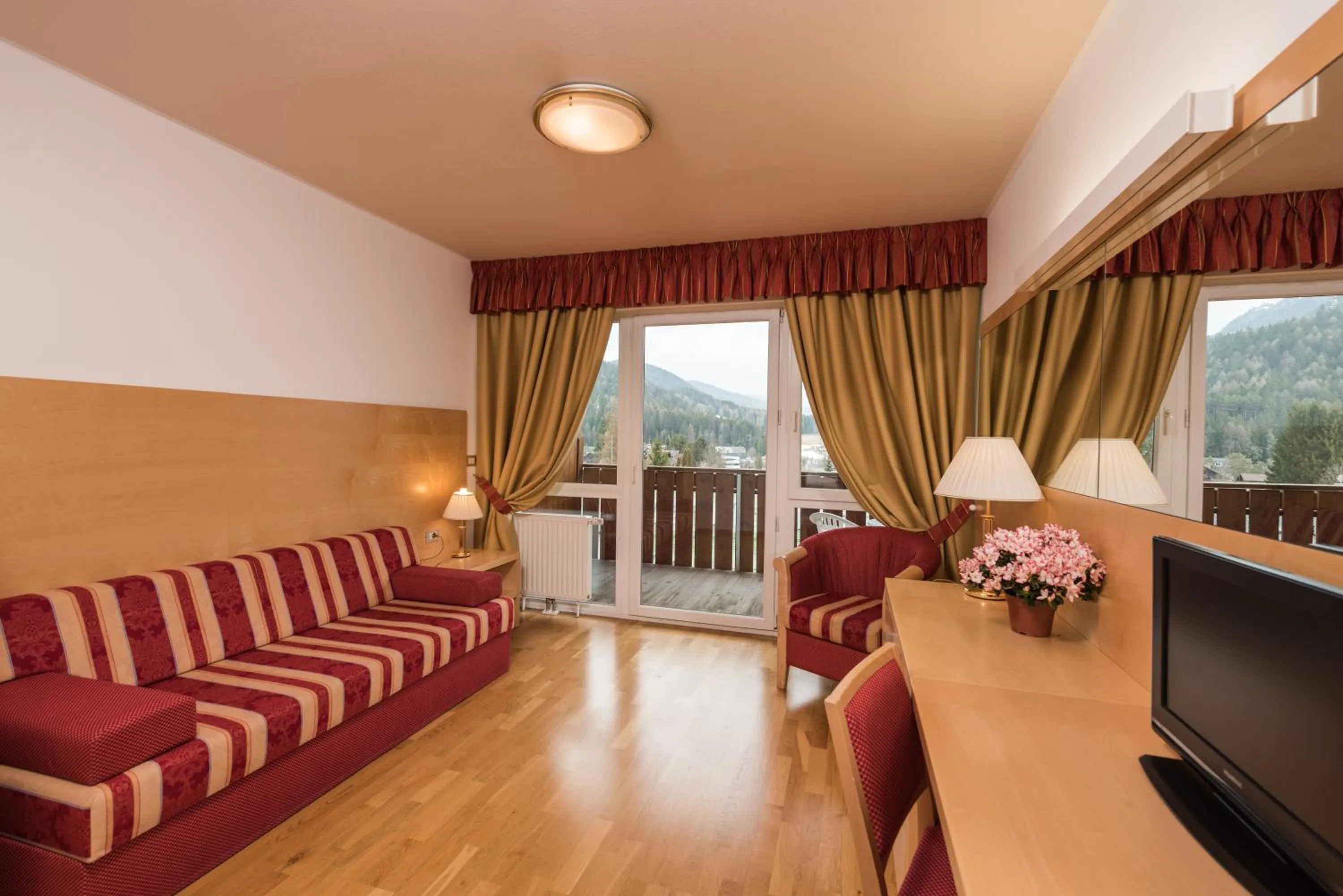 Seating area in Hotel Union