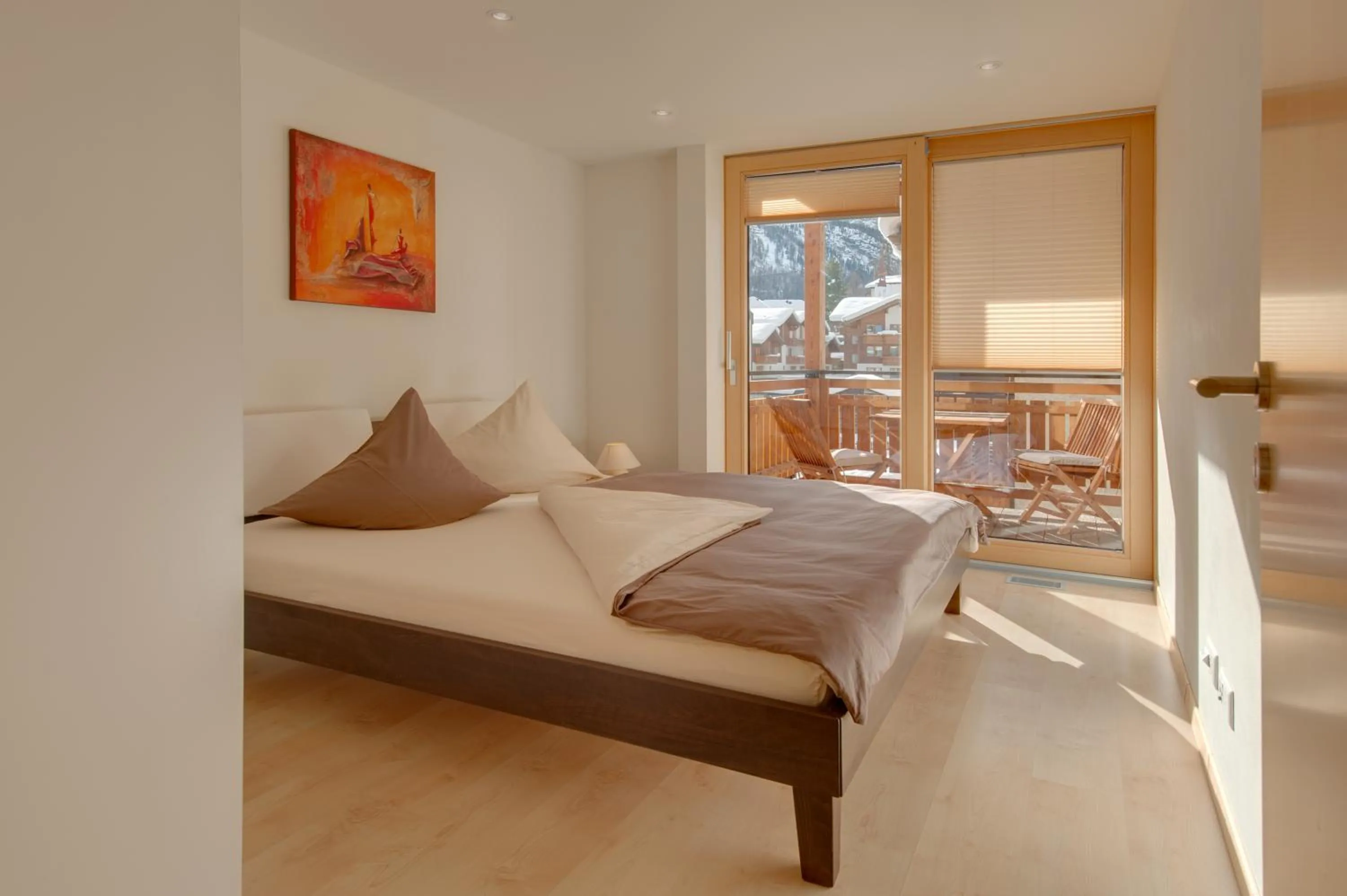 Bedroom, Bed in Apartment Meric Superior