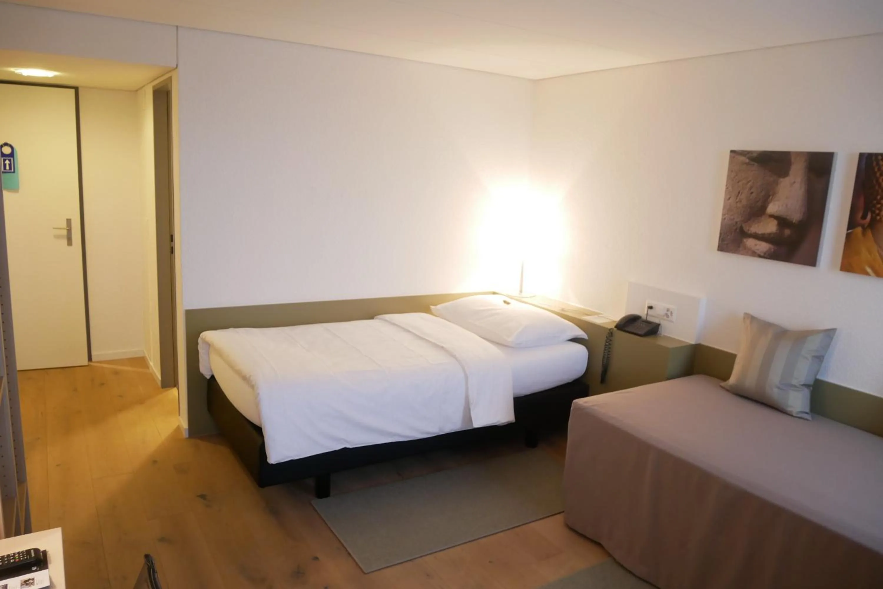 Bed in Hotel Schwanen Wil