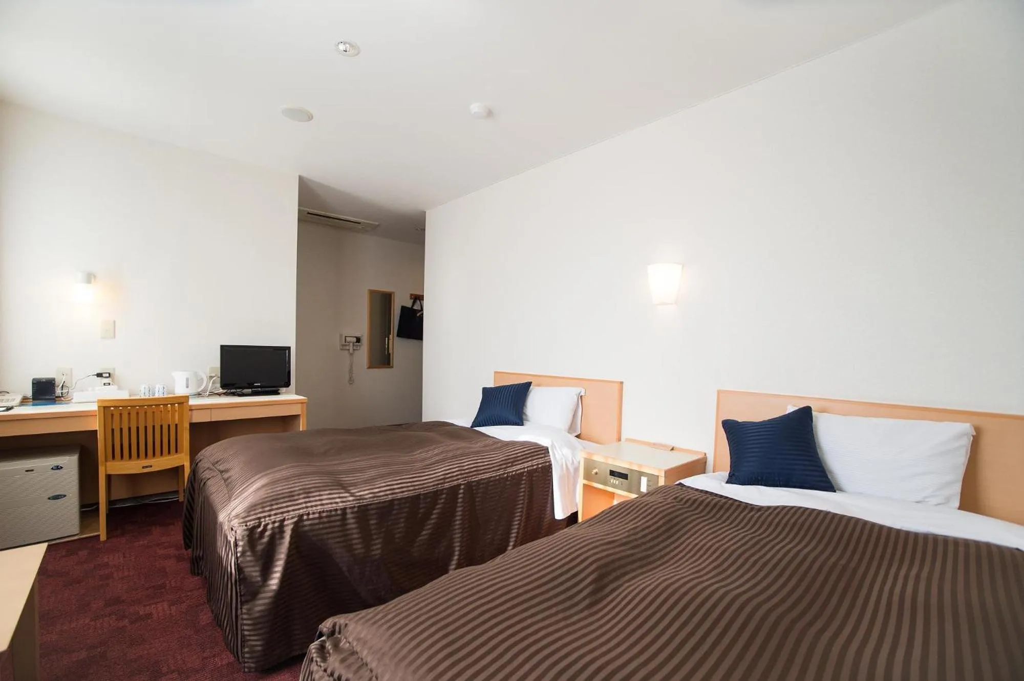 Photo of the whole room, Bed in Hotel All In Stay Hakodate