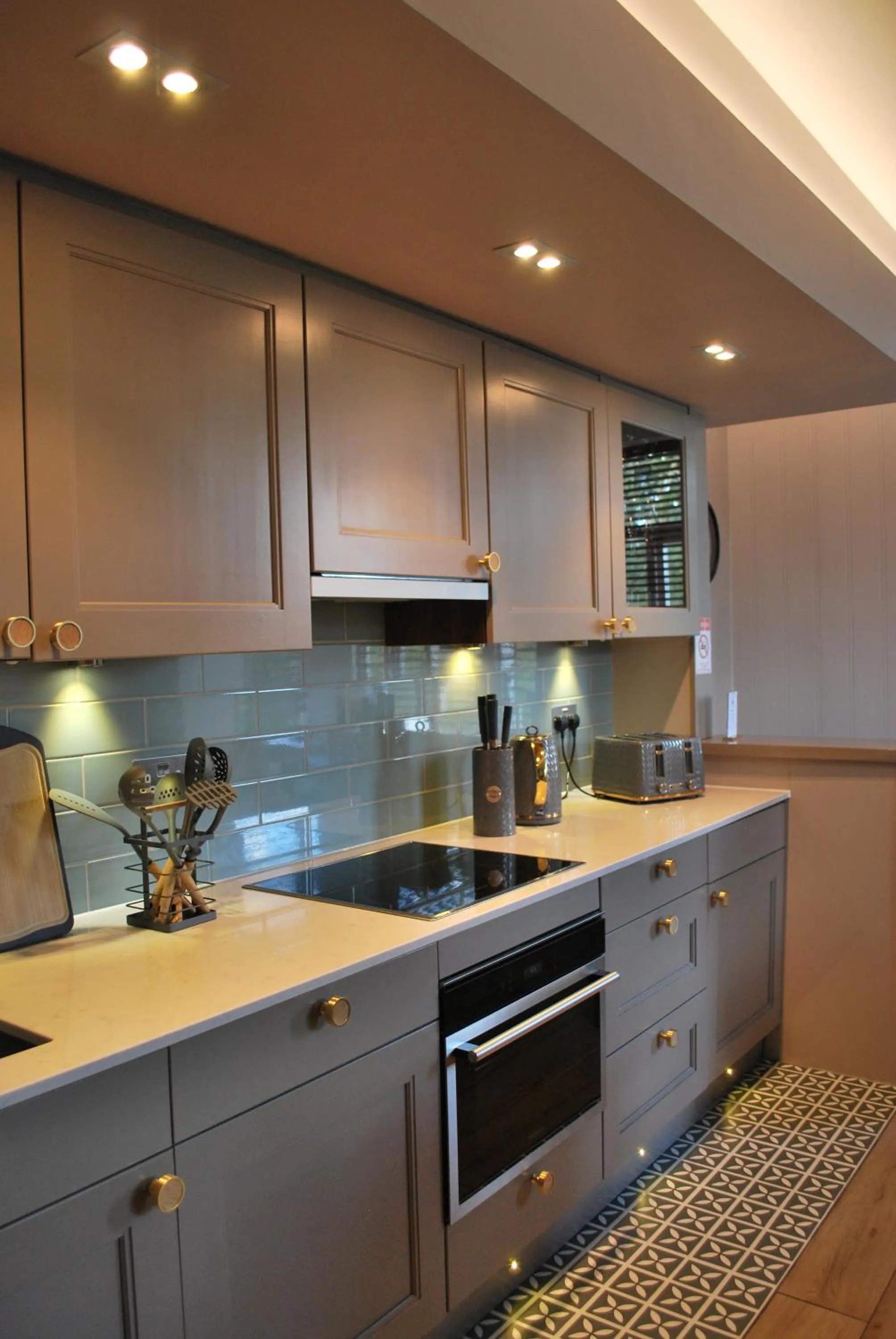 Kitchen or kitchenette in The Lawrance Luxury Aparthotel - Harrogate