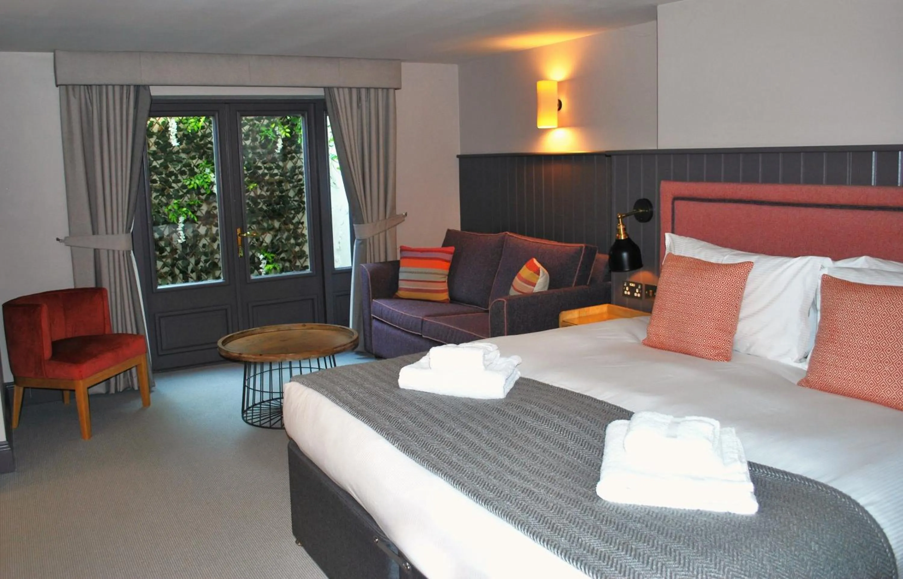 Bedroom, Bed in The Lawrance Luxury Aparthotel - Harrogate