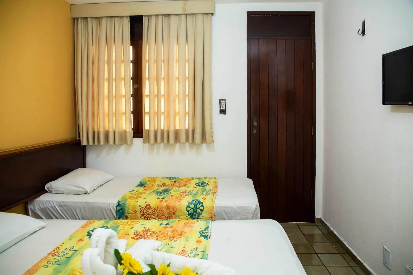 Bedroom, Bed in GB Hoteis Natal