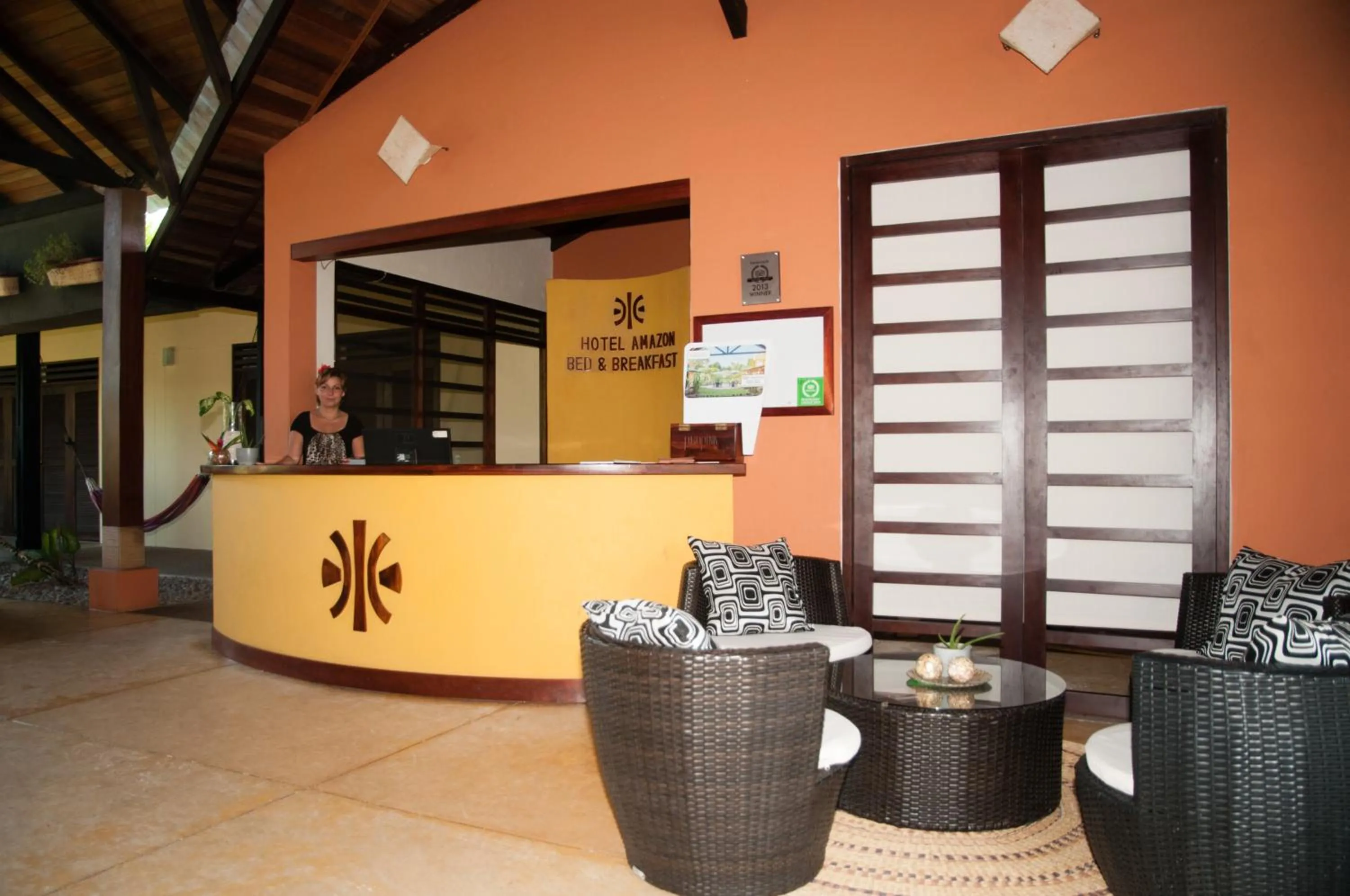Lobby or reception in Hotel Amazon Bed And Breakfast