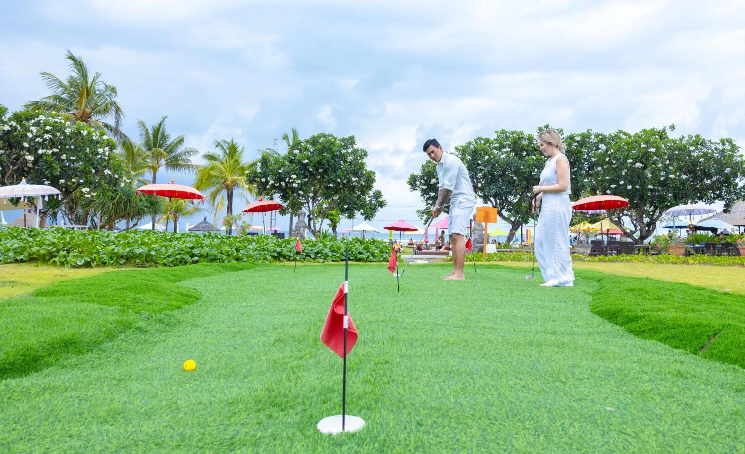 Minigolf in Ayodya Resort Bali