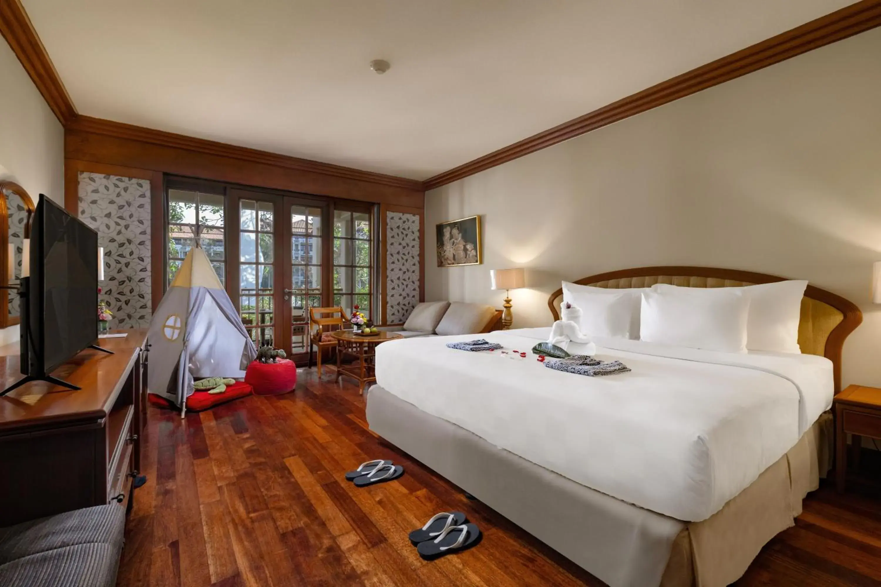 Bed in Ayodya Resort Bali Bed in Ayodya Resort Bali