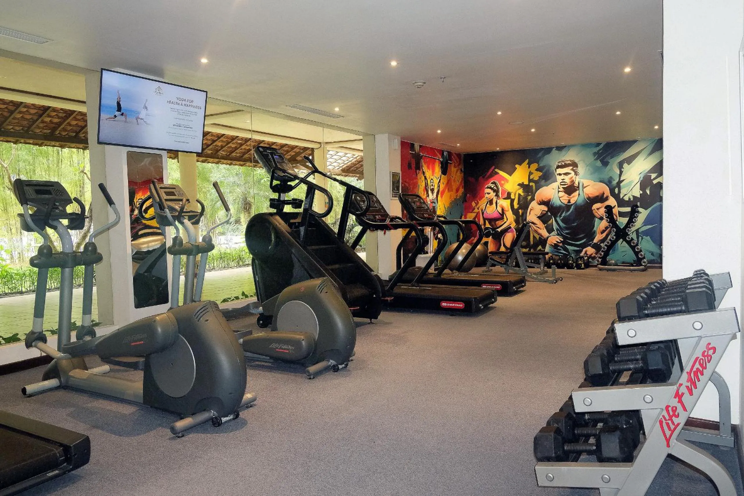 Fitness centre/facilities in Ayodya Resort Bali