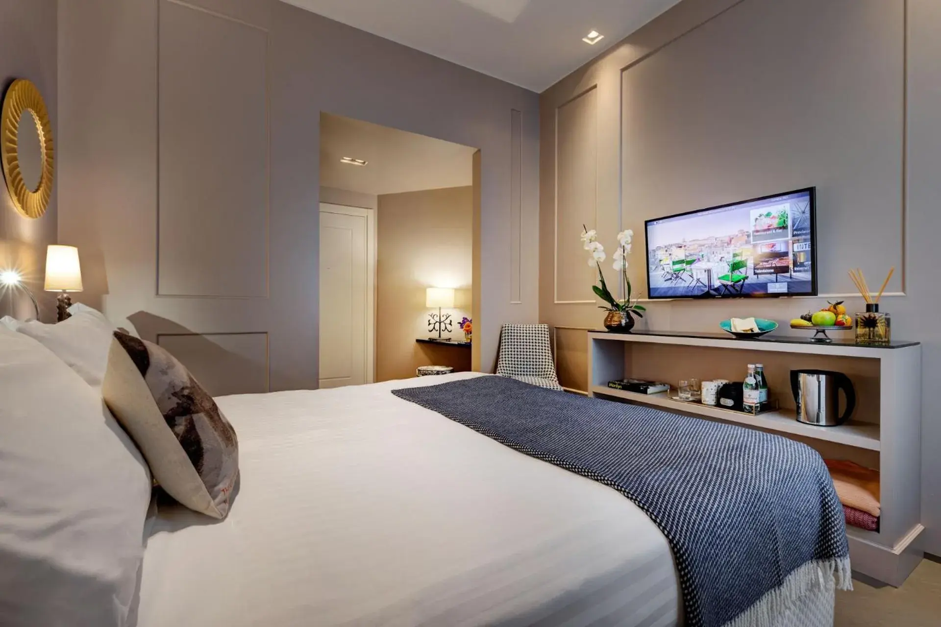 Double Room in Singer Palace Hotel Roma Double Room in Singer Palace Hotel Roma