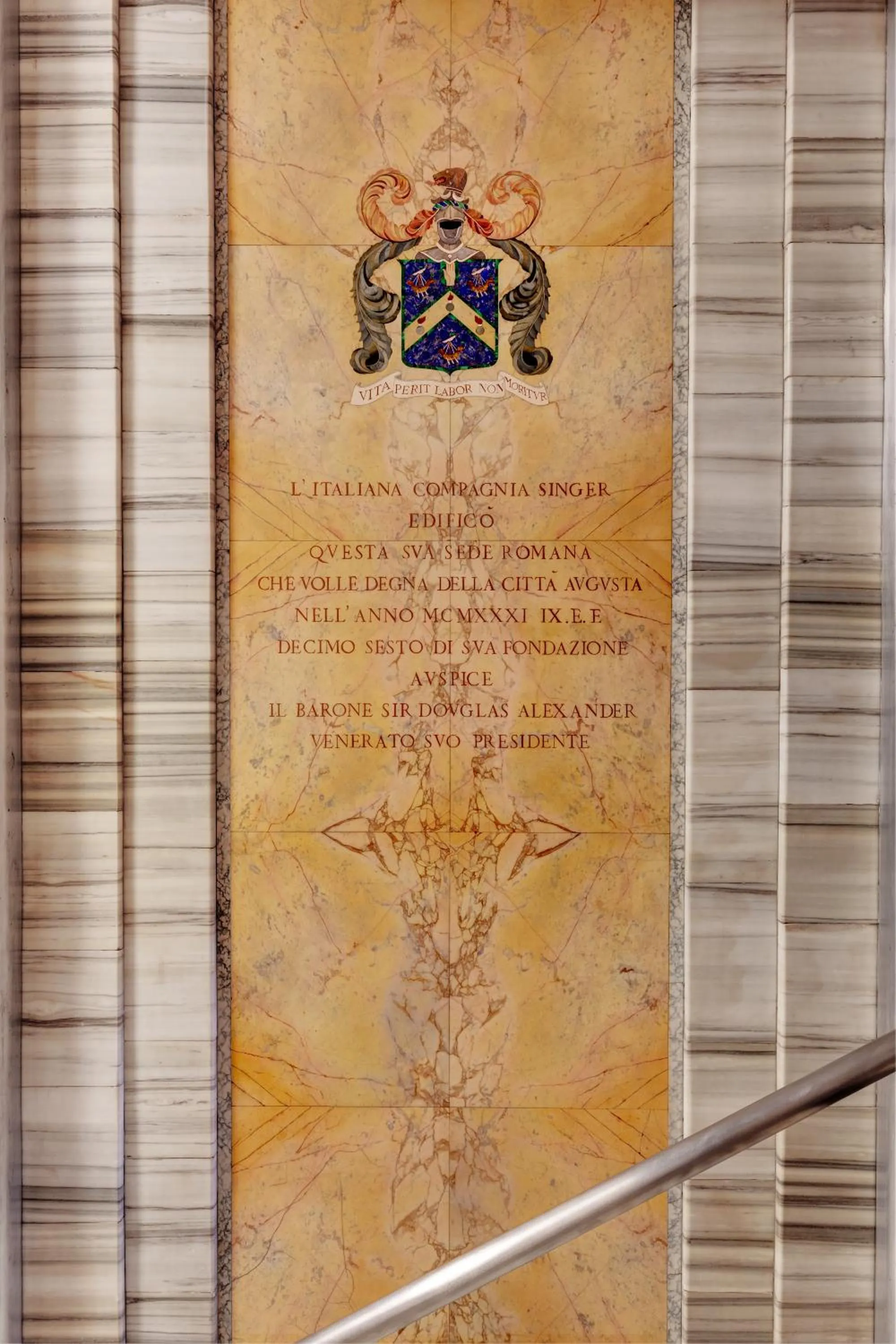 Property building in Singer Palace Hotel Roma