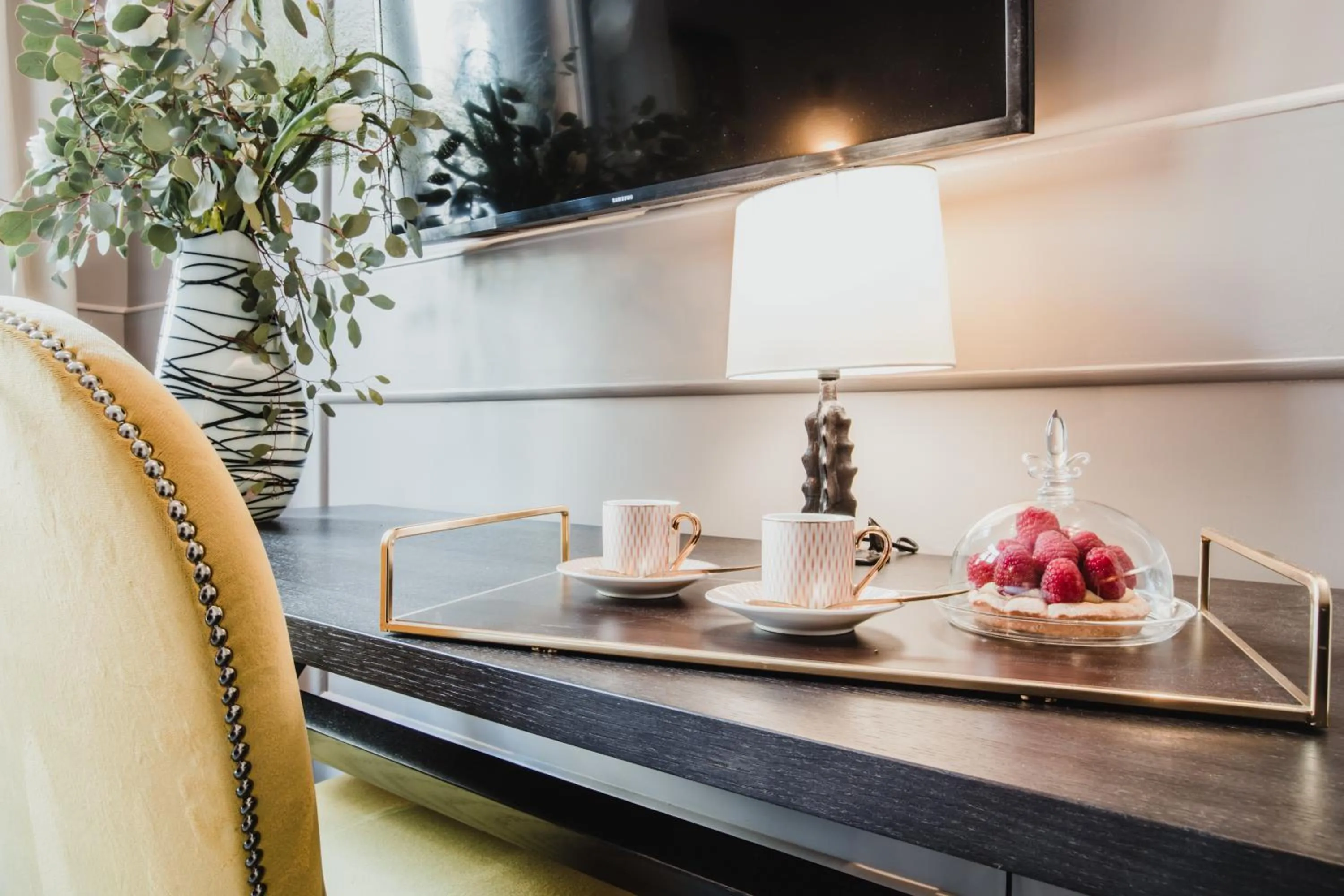 Decorative detail in Singer Palace Hotel Roma