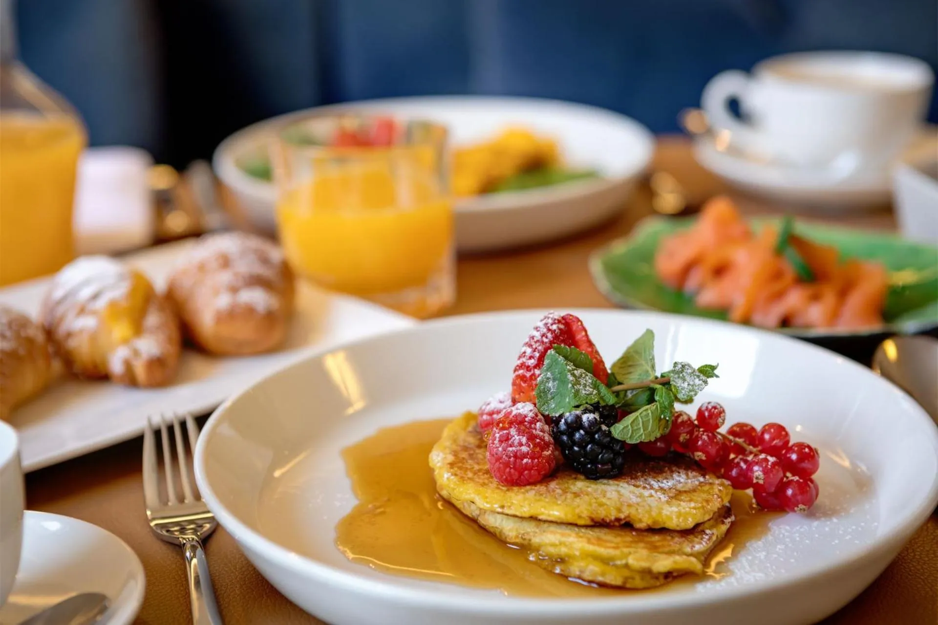 Breakfast in Singer Palace Hotel Roma