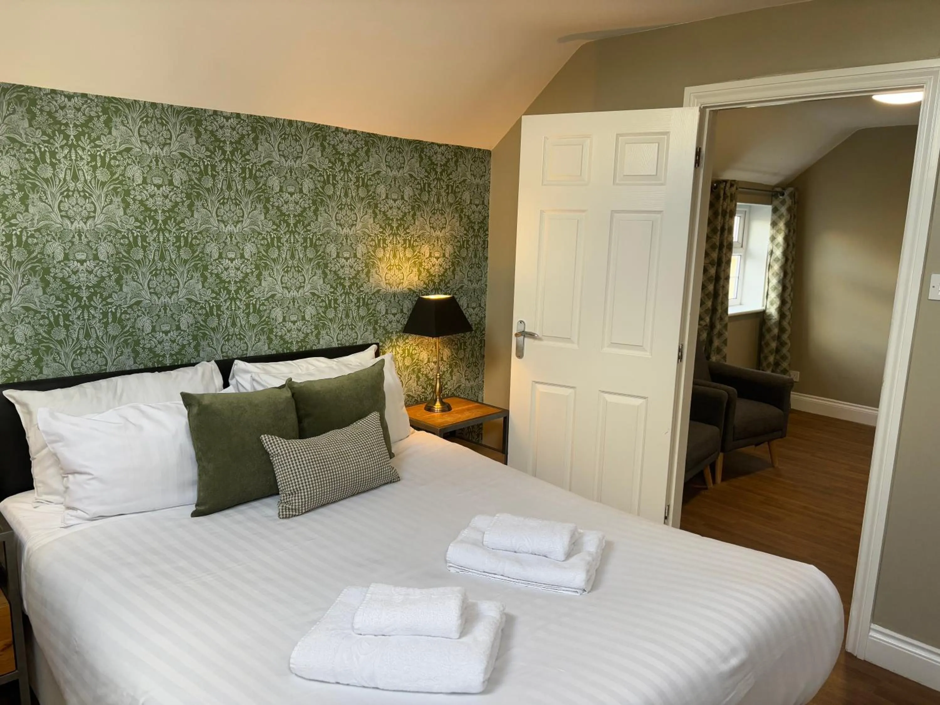 Bed in The Mortimer Arms