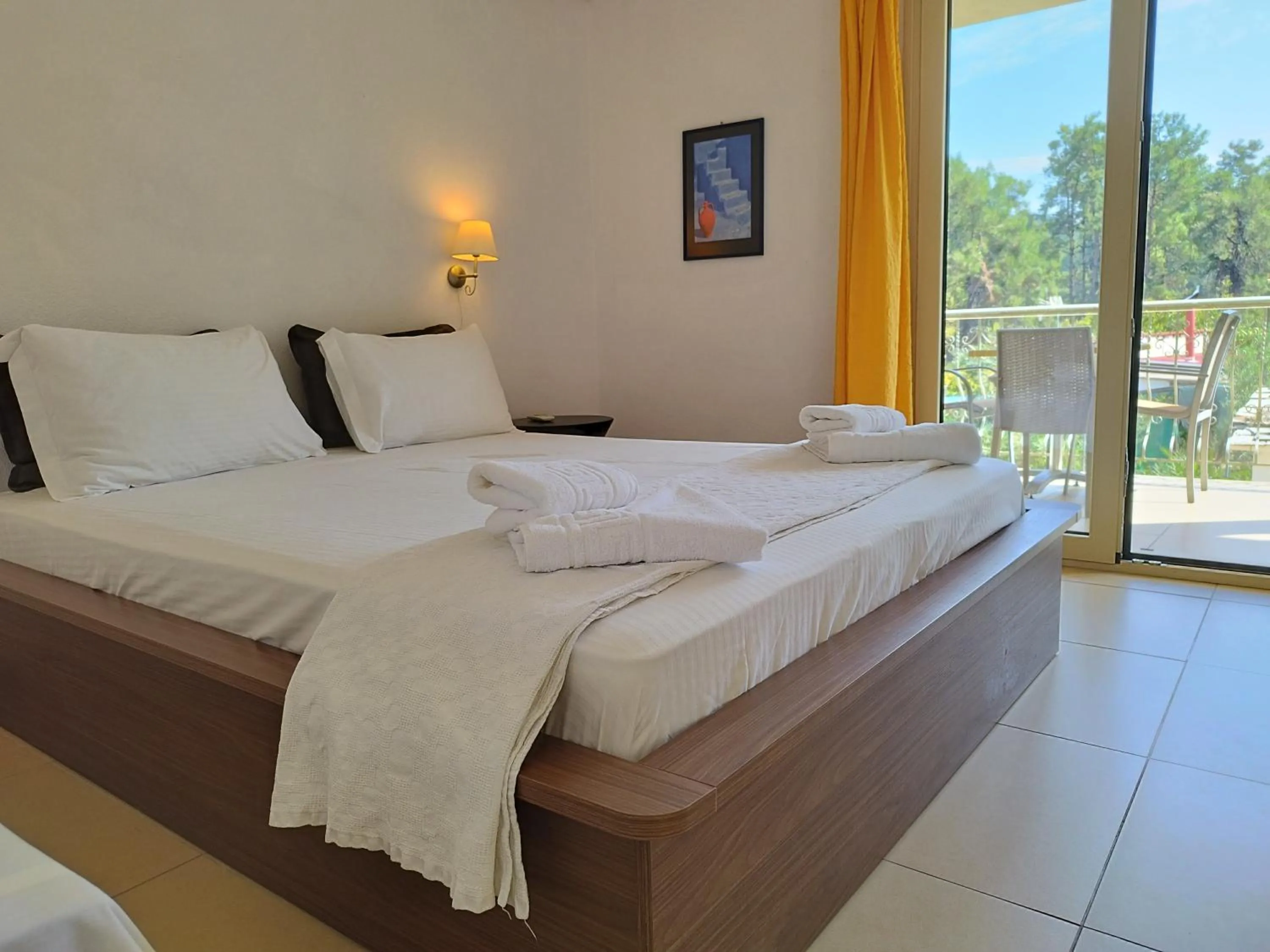 Bedroom in Esperides Hotel