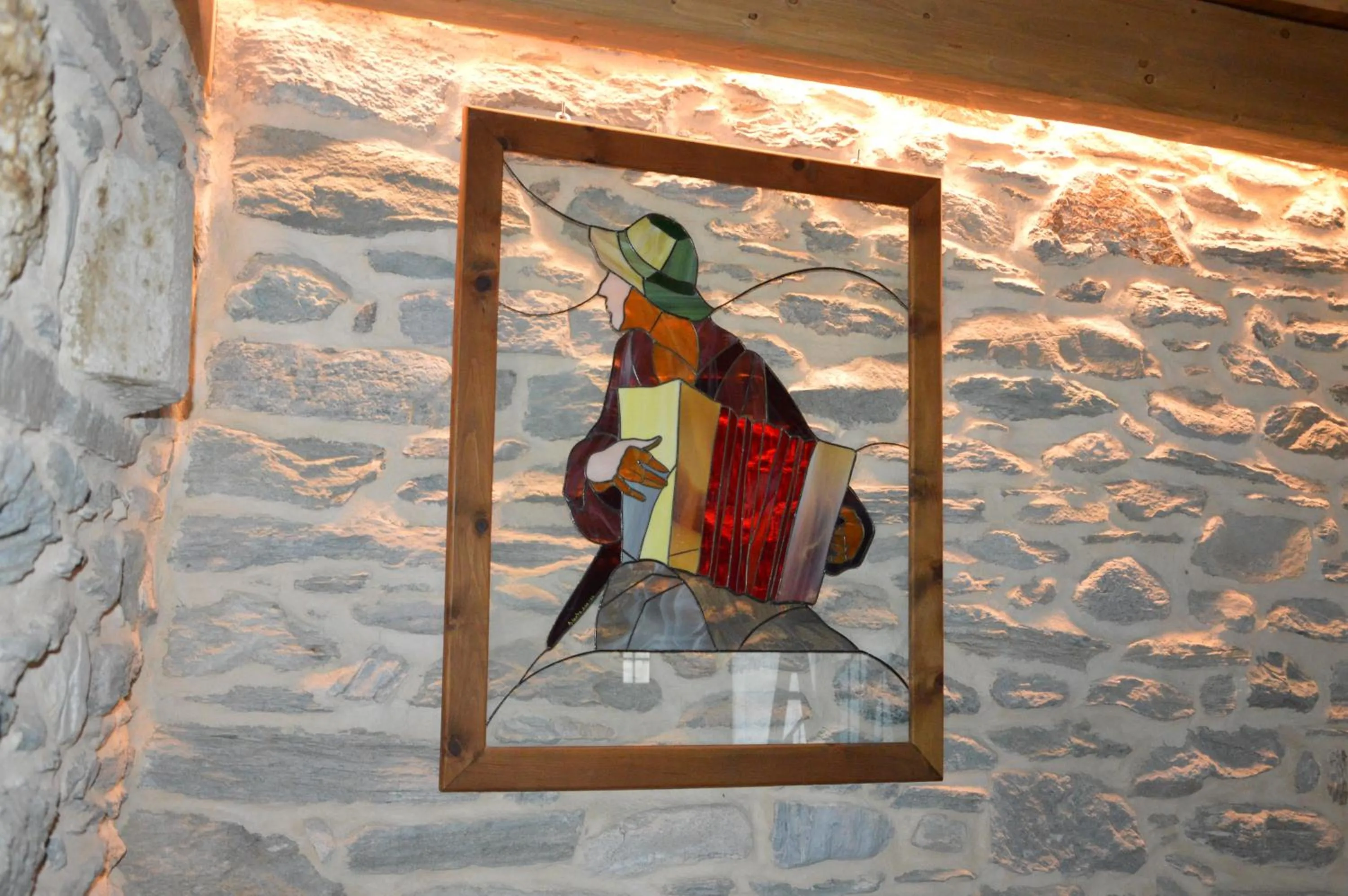 Decorative detail in Chambres d'hôtes La Moraine Enchantée