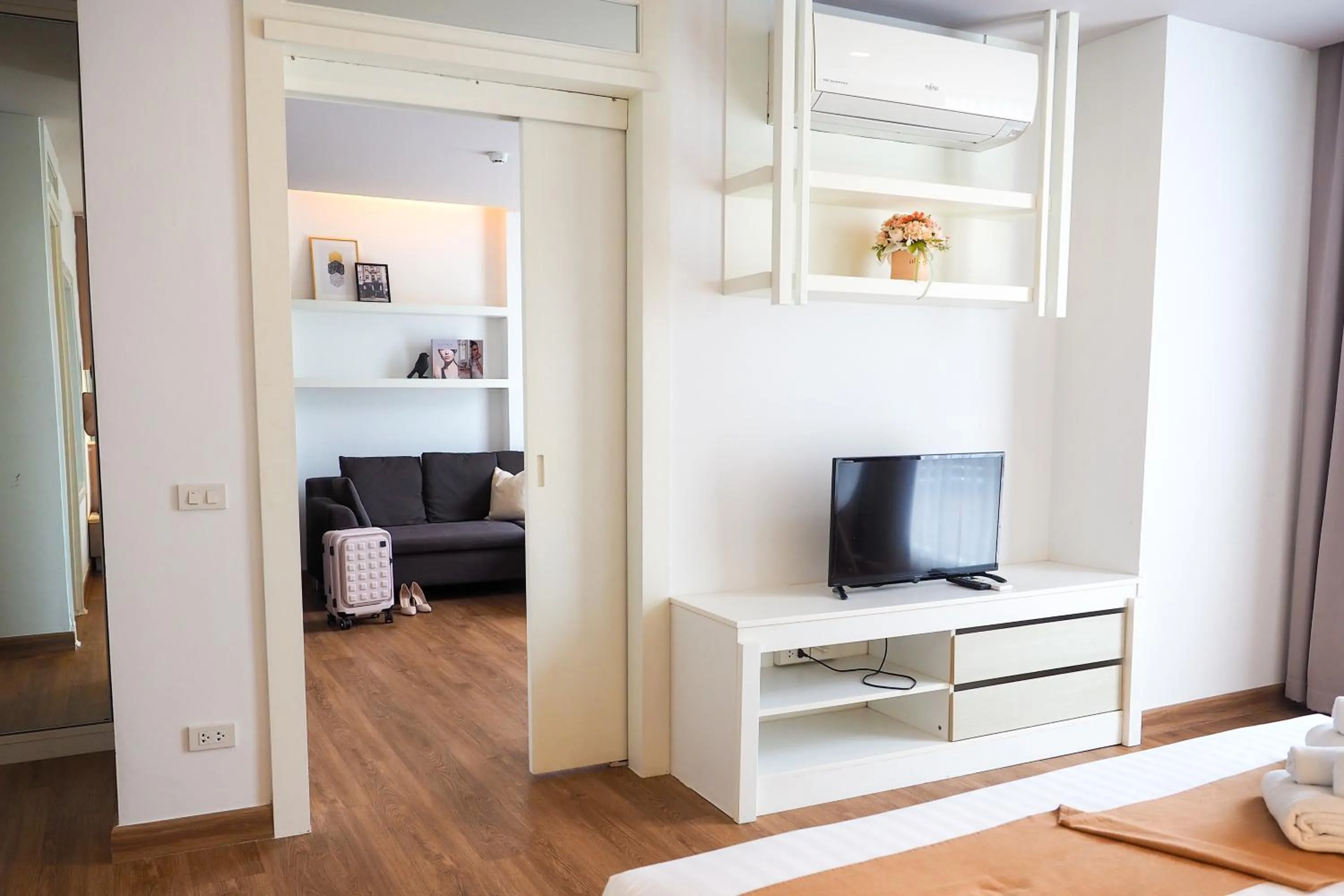 TV and multimedia in THE KANNAS Hotel & Serviced Apartment, Chiang Mai SHA Certified