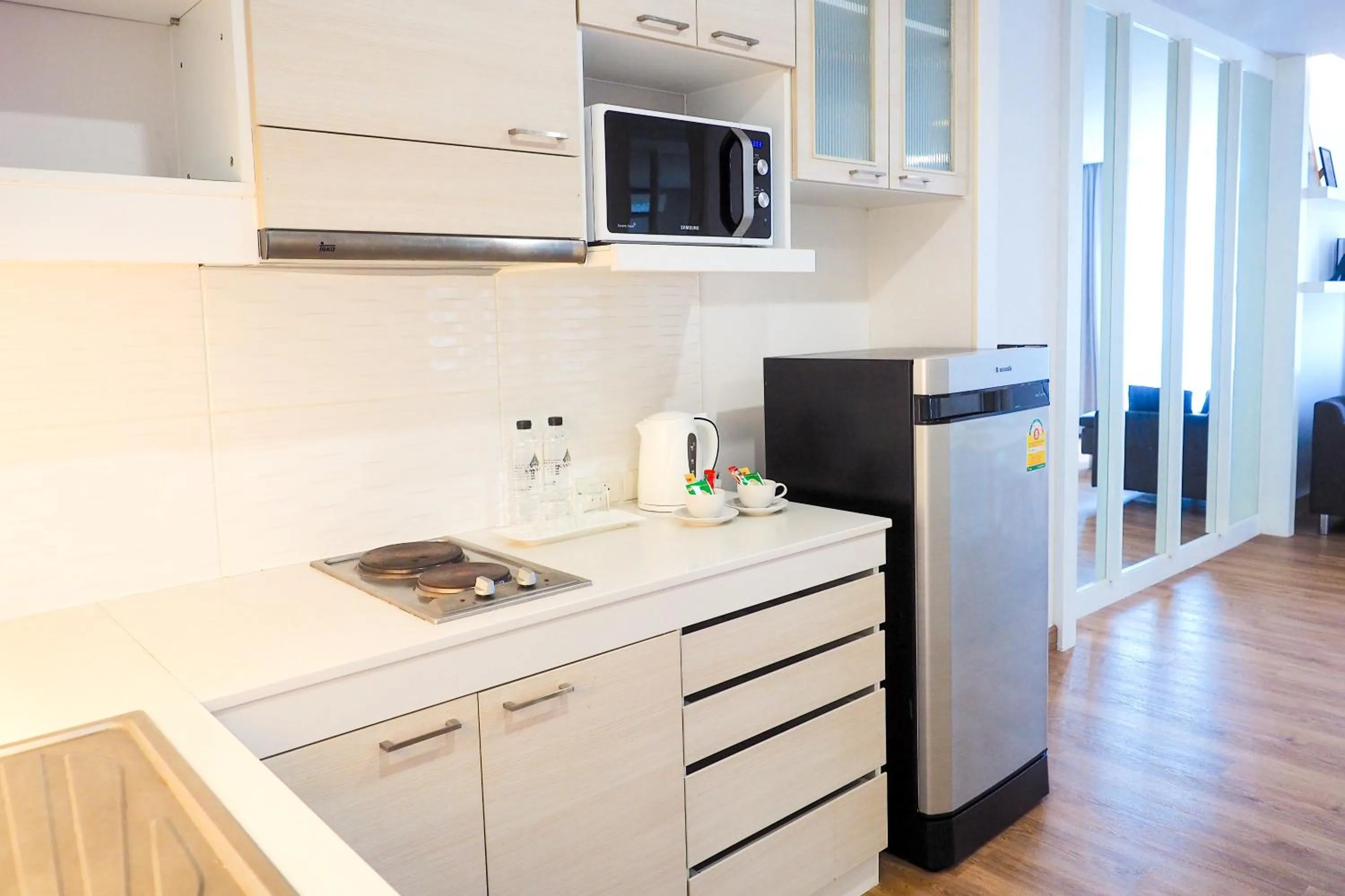 Kitchen or kitchenette in THE KANNAS Hotel & Serviced Apartment, Chiang Mai SHA Certified