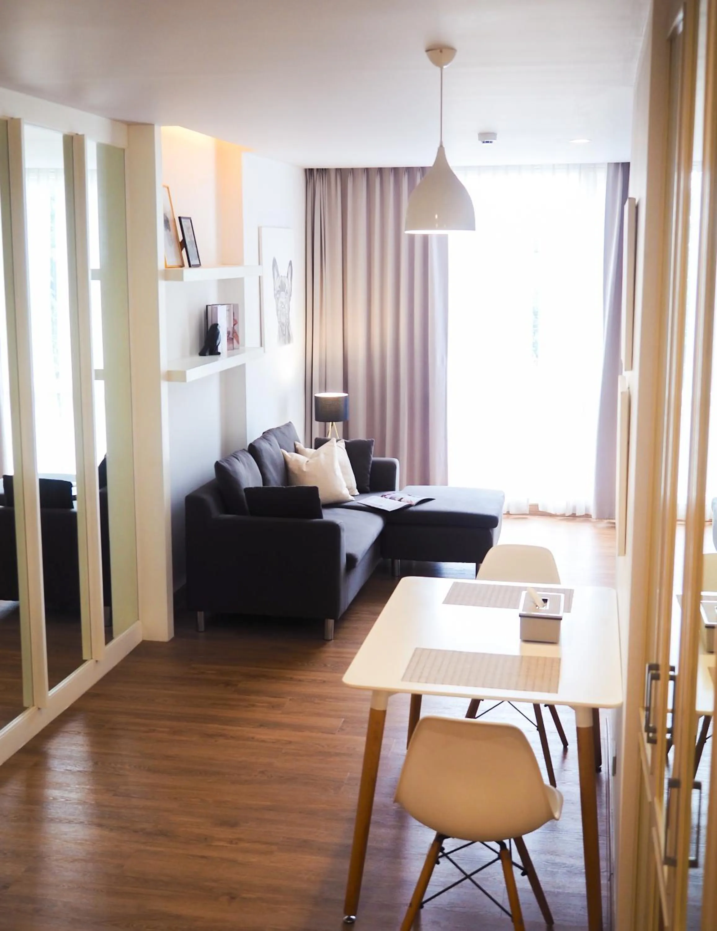 Bed in THE KANNAS Hotel & Serviced Apartment, Chiang Mai SHA Certified