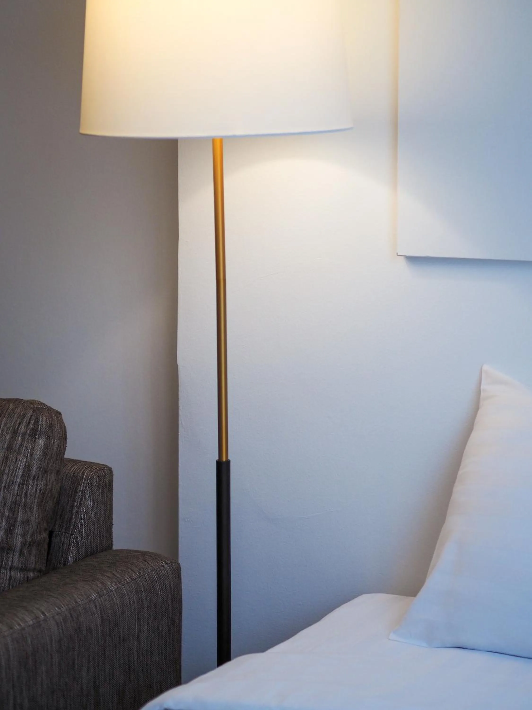 Living room, Bed in THE KANNAS Hotel & Serviced Apartment, Chiang Mai SHA Certified