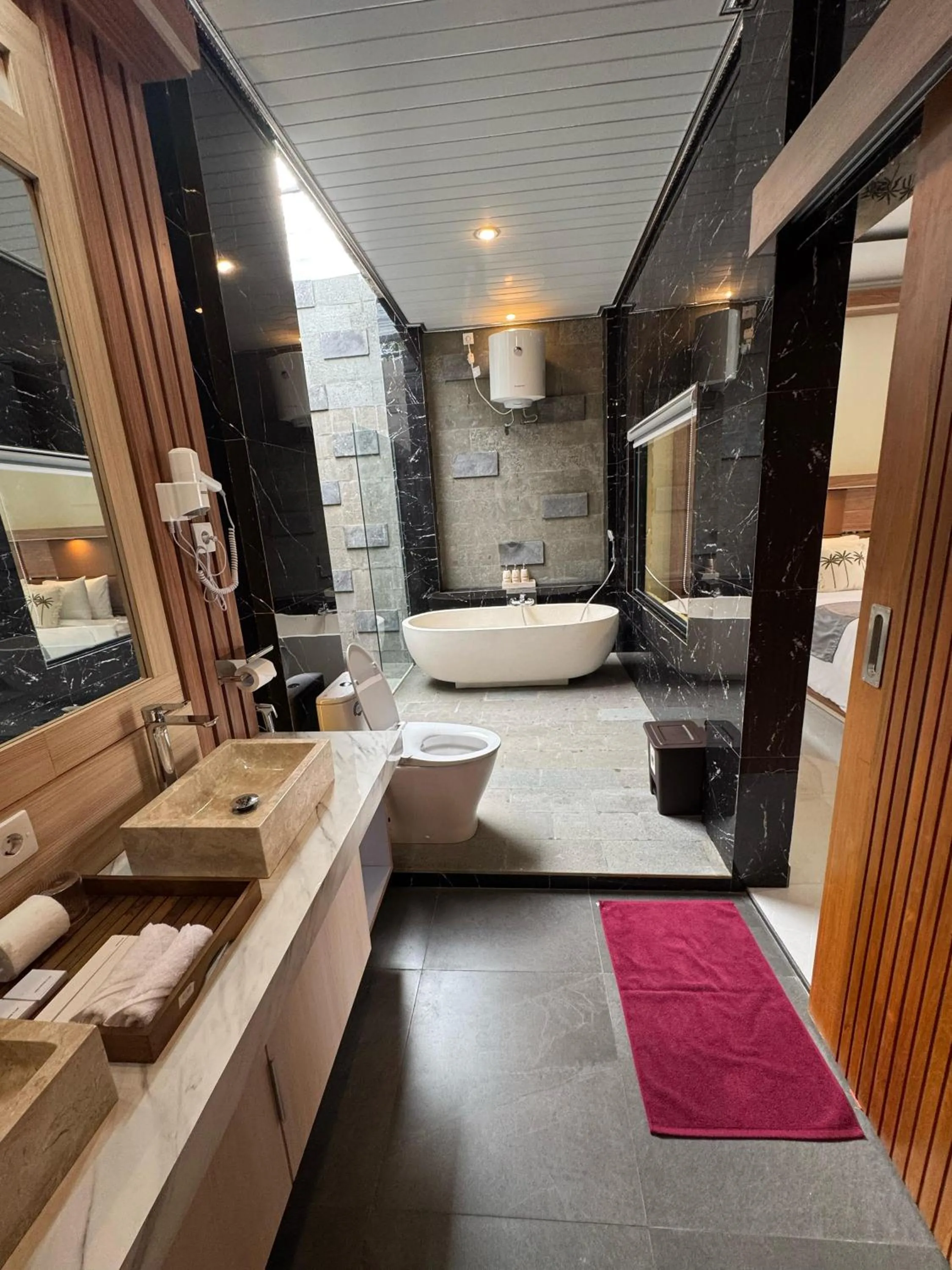 Bathroom in The Kanha Palace