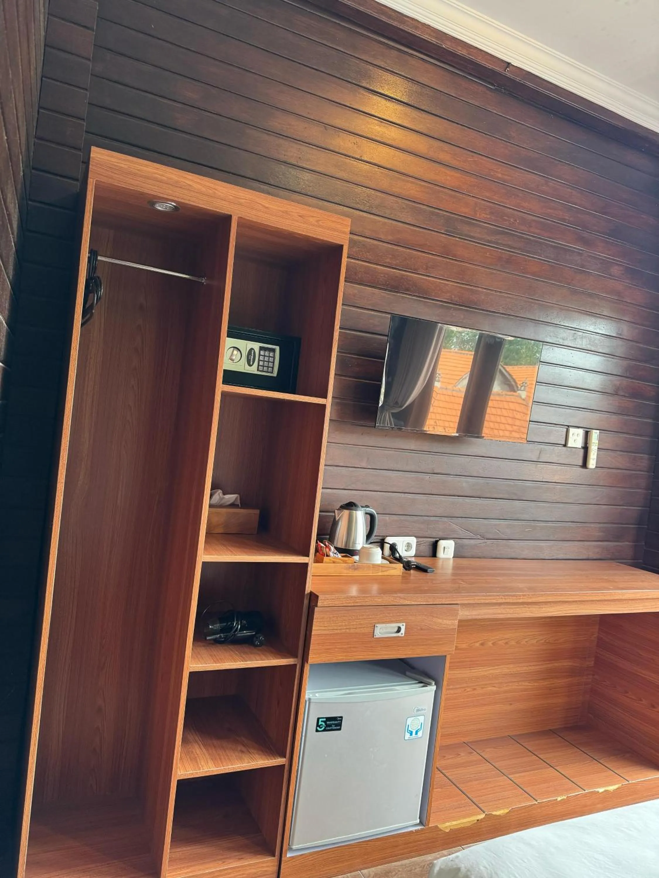 minibar in The Kanha Palace