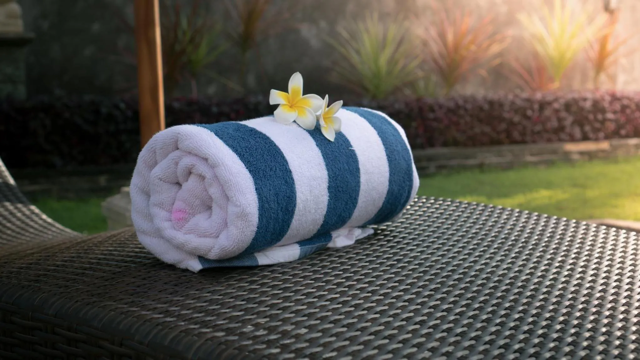towels in The Kanha Palace
