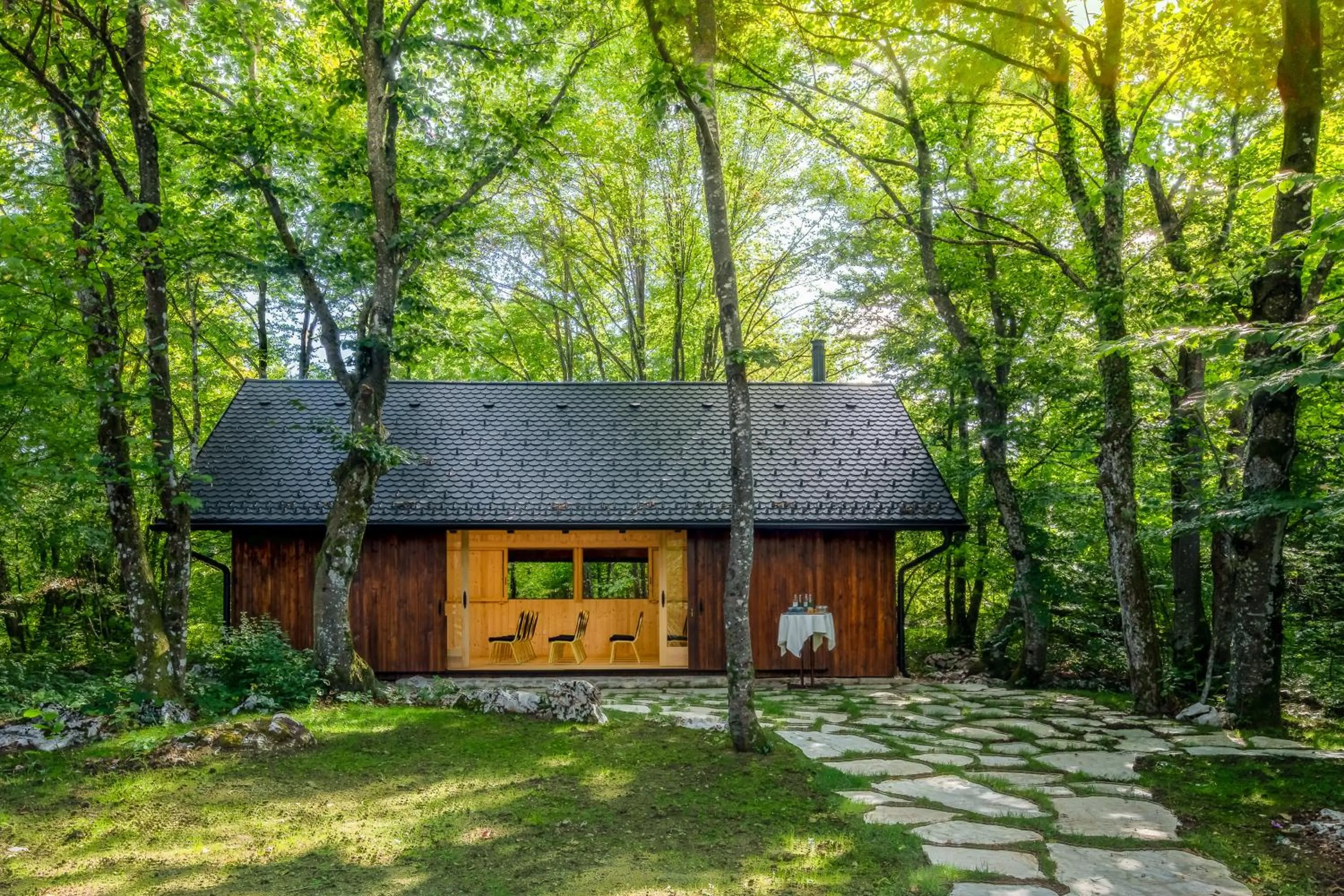 Property building in Fenomen Plitvice Resort