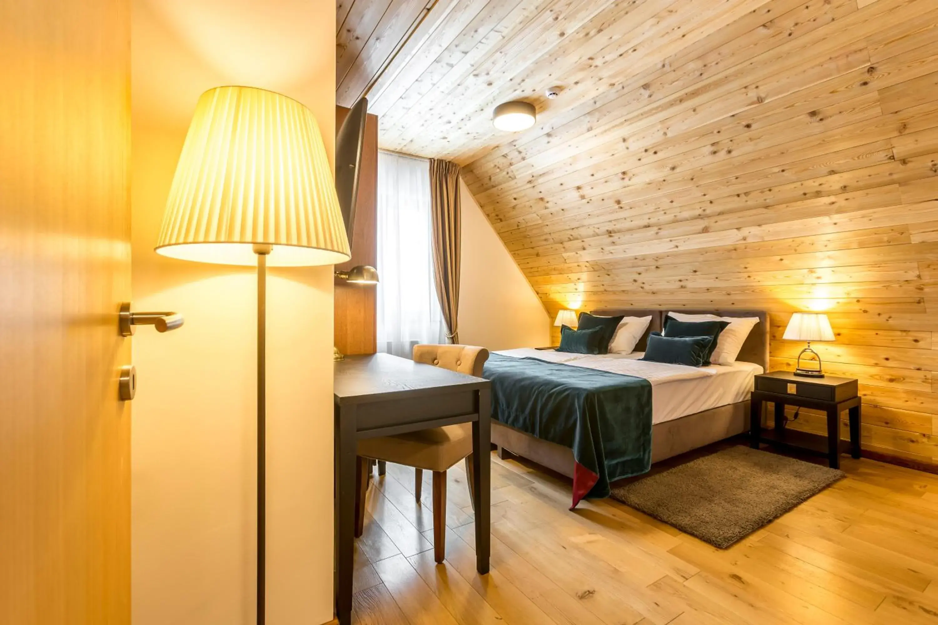 Bed in Fenomen Plitvice Resort Bed in Fenomen Plitvice Resort