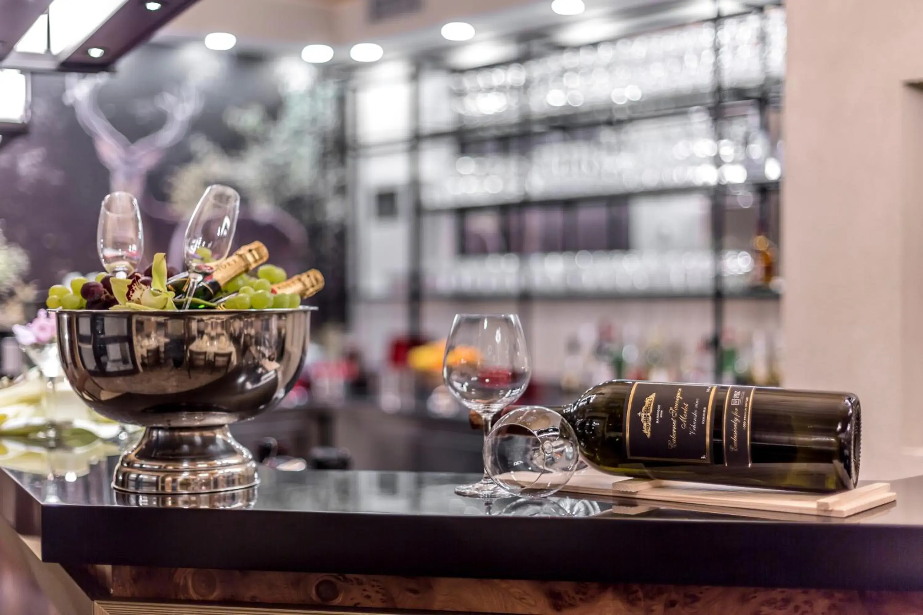 Lounge or bar in Fenomen Plitvice Resort Lounge or bar in Fenomen Plitvice Resort