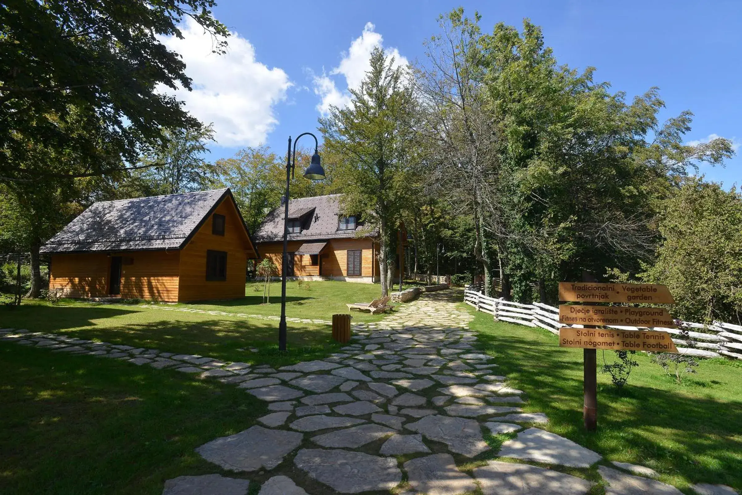 Property building in Fenomen Plitvice Resort Property building in Fenomen Plitvice Resort