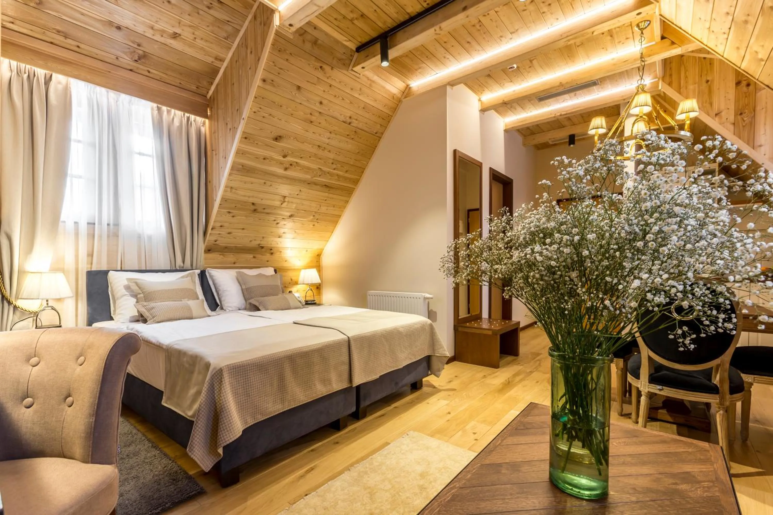 Bedroom, Bed in Fenomen Plitvice Resort