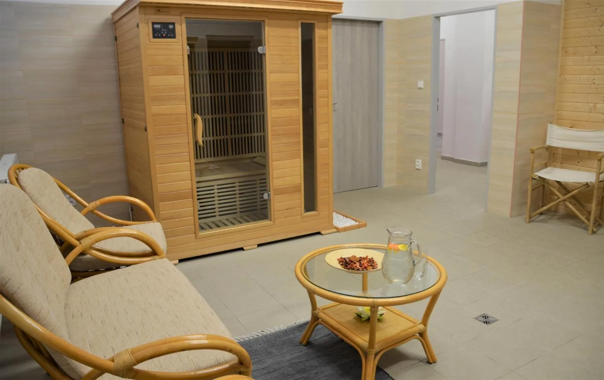 Sauna in Resort Erich