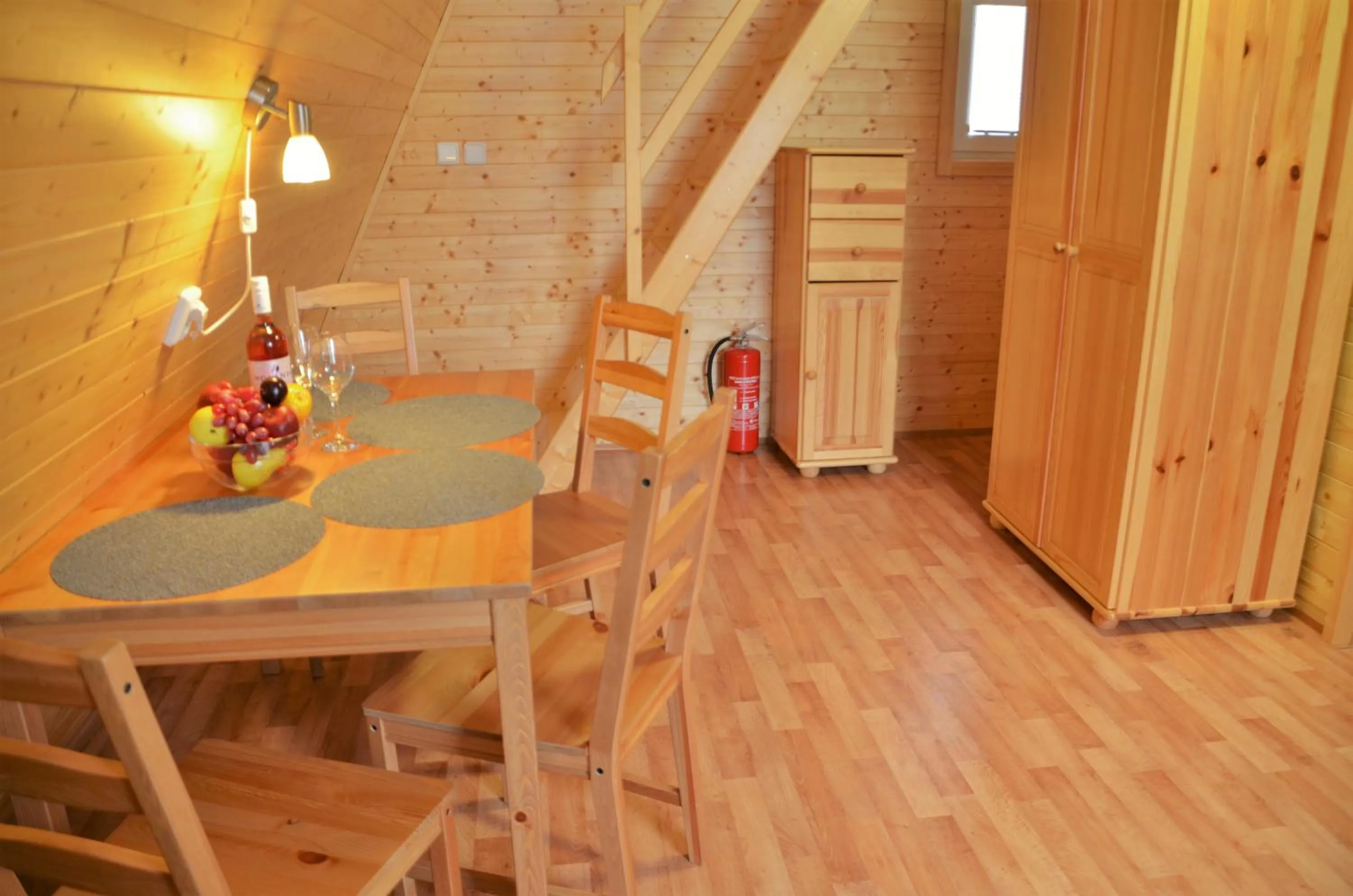 Dining area in Resort Erich