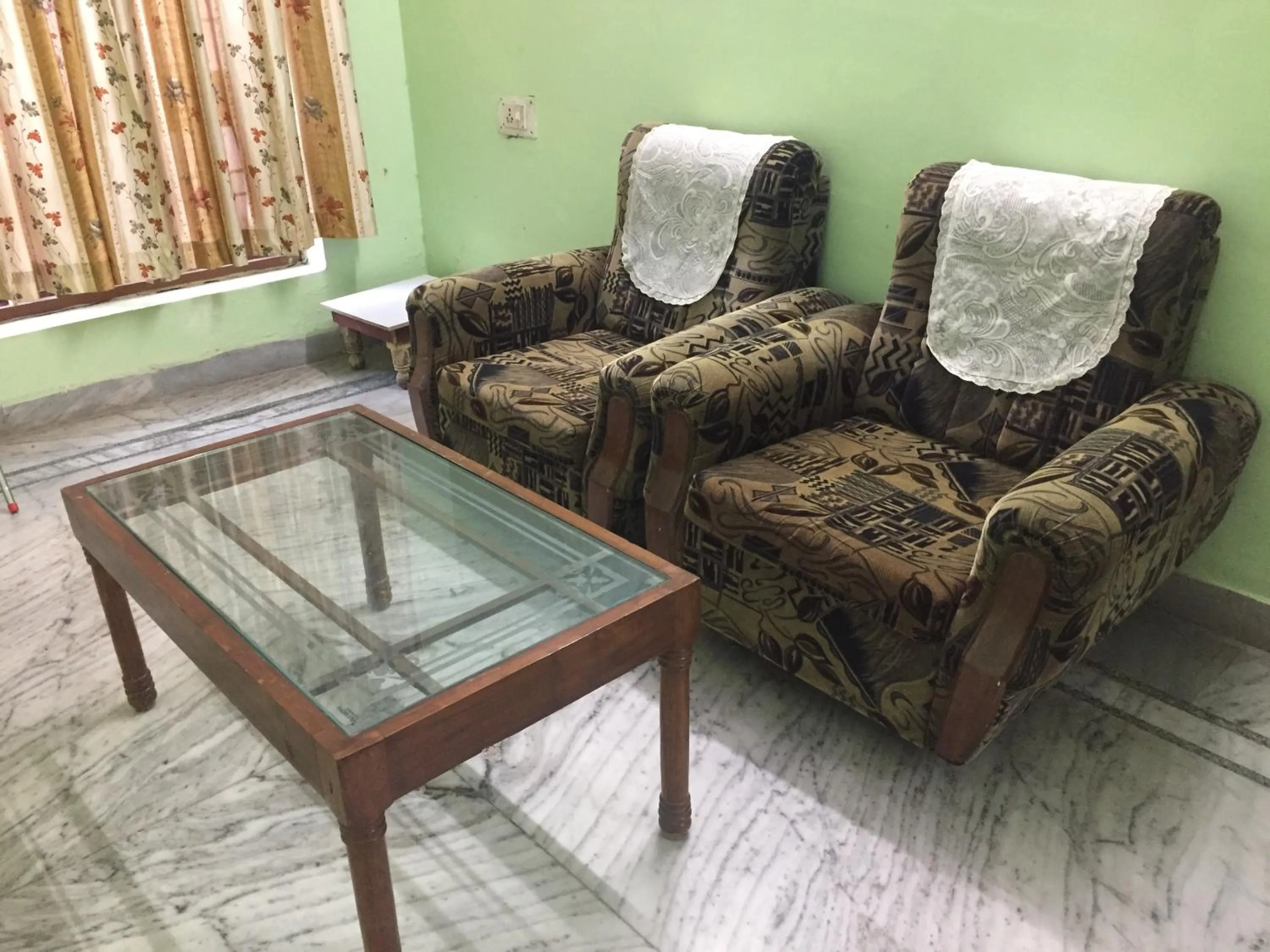 Seating area in Nature Resort