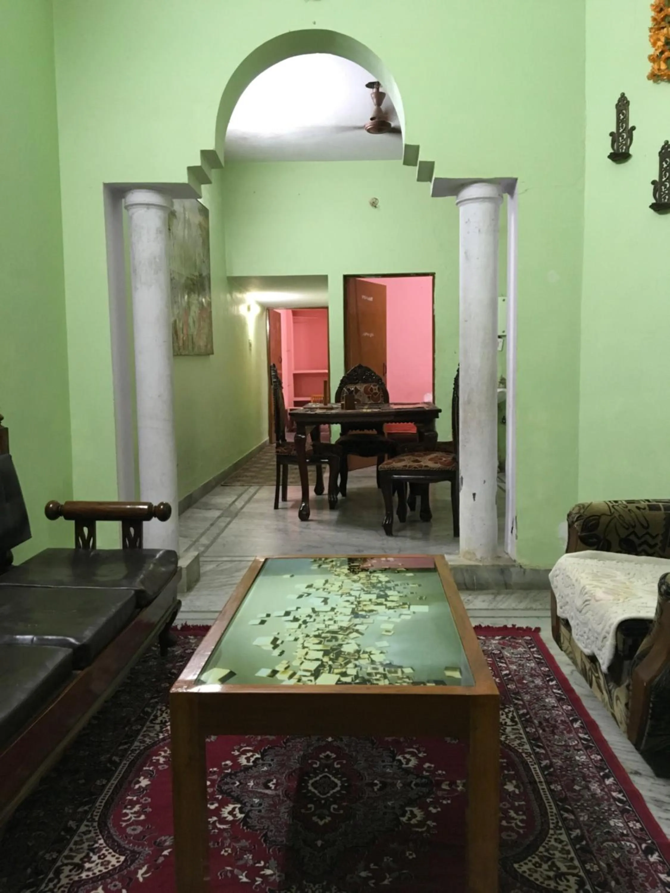 Seating area in Nature Resort