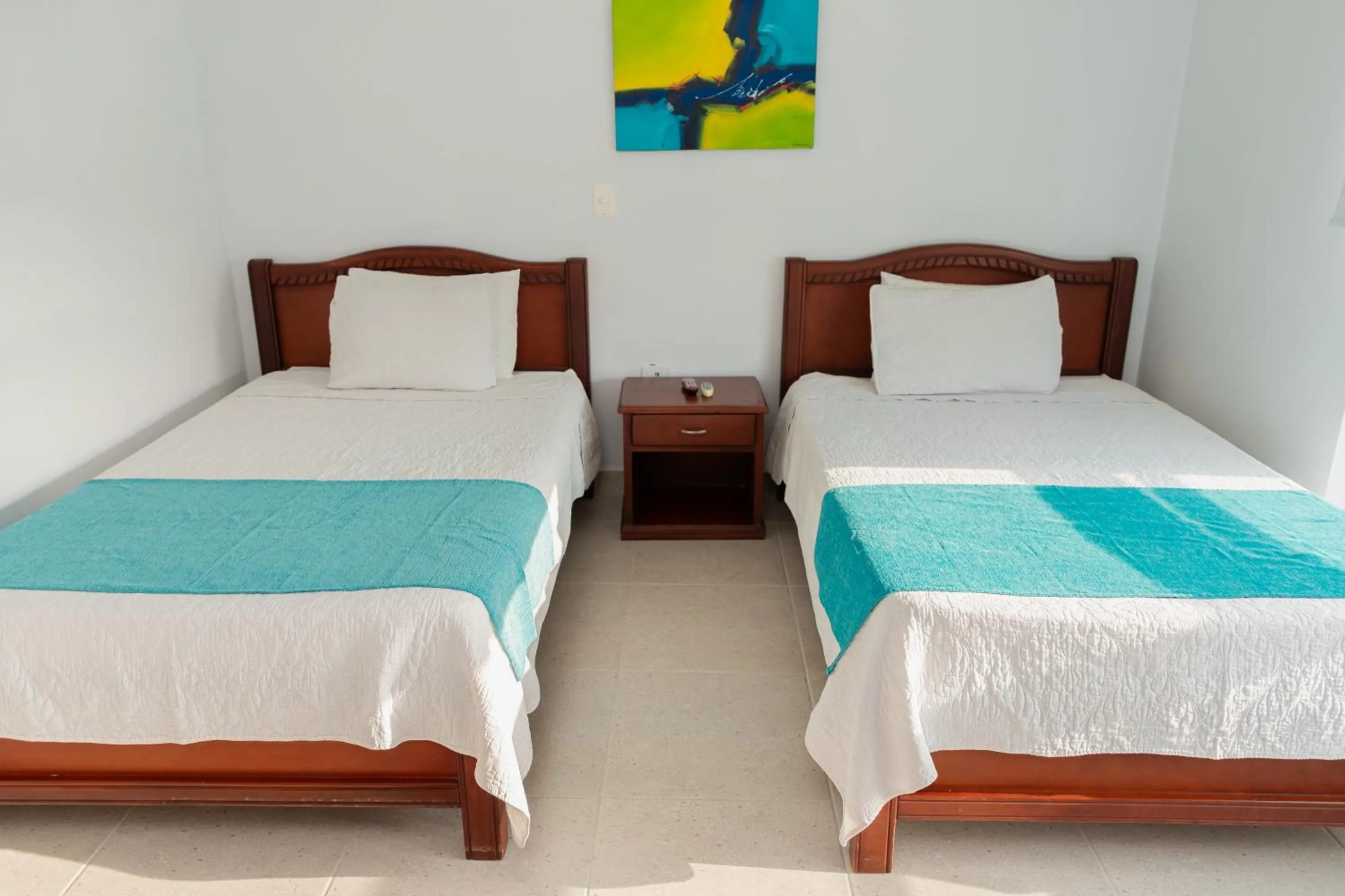 Bed in Sanha Plus Hotel