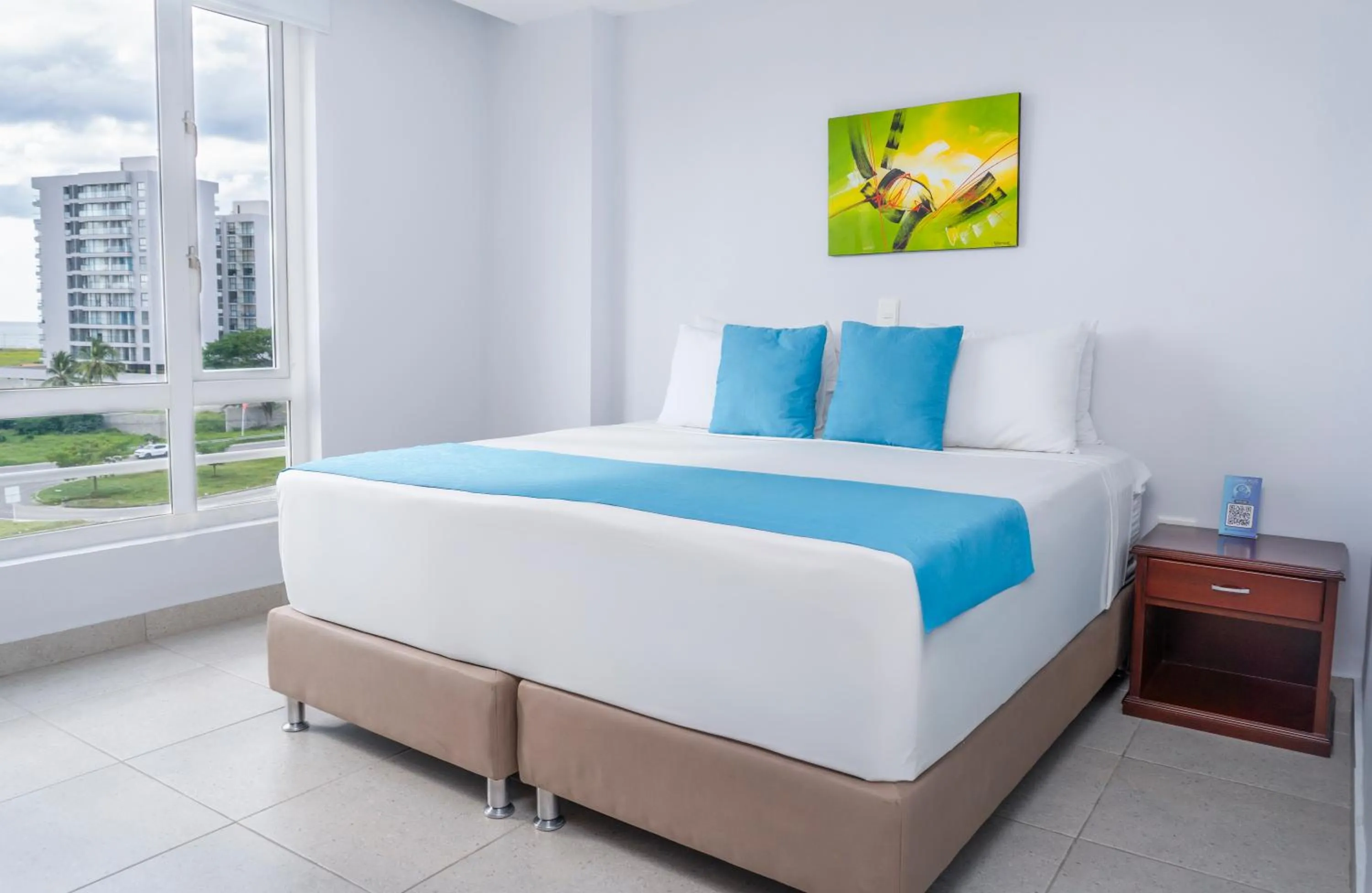 Bed in Sanha Plus Hotel