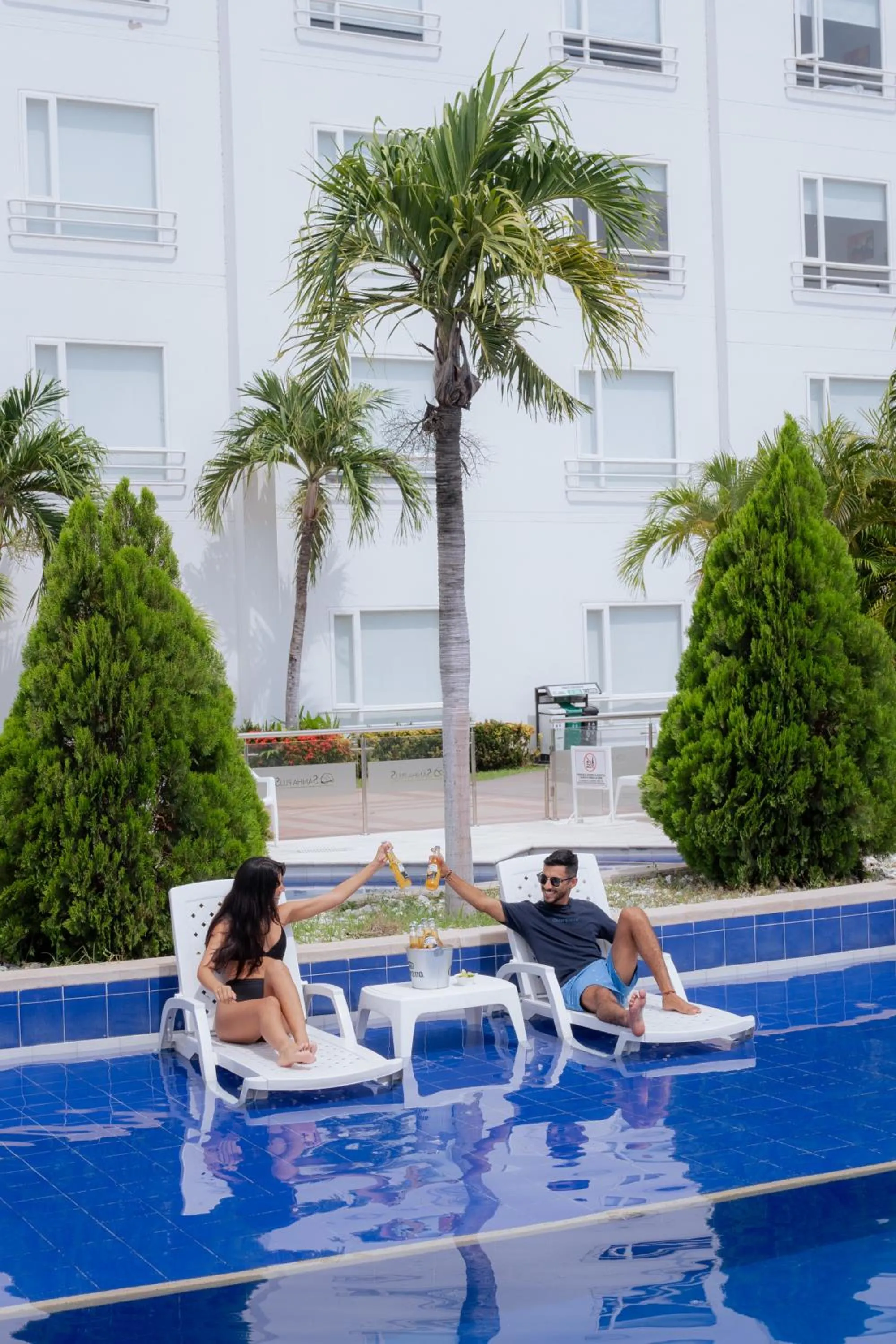 Guests in Sanha Plus Hotel