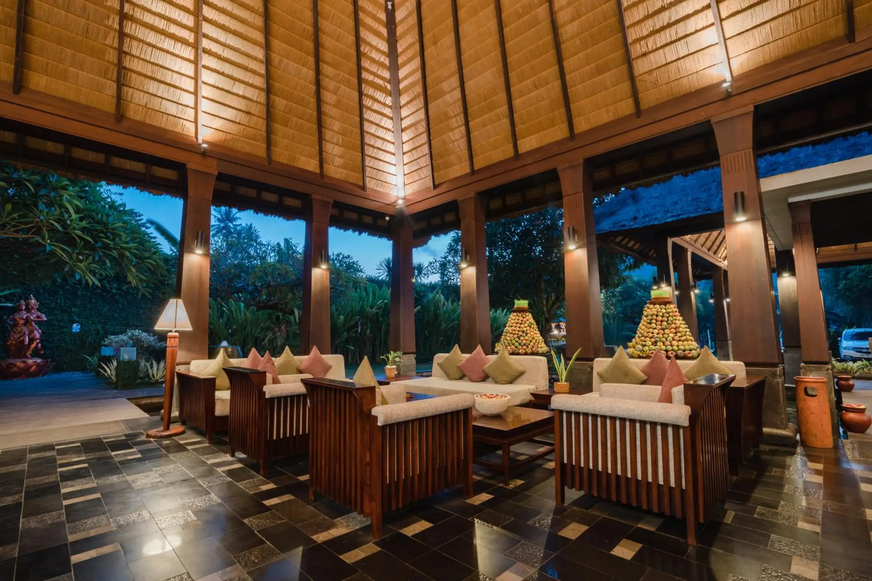 Lobby or reception in Ramayana Candidasa Beach Resort Lobby or reception in Ramayana Candidasa Beach Resort