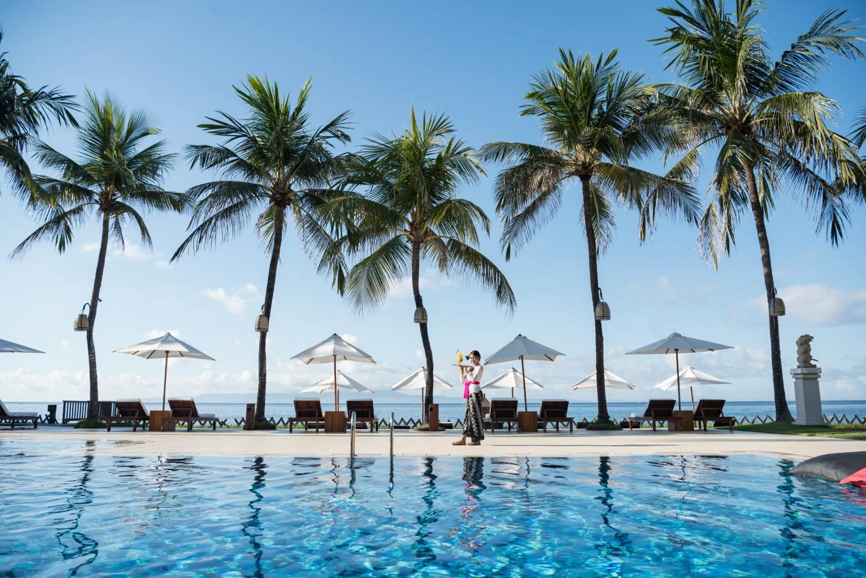 Swimming pool in Ramayana Candidasa Beach Resort