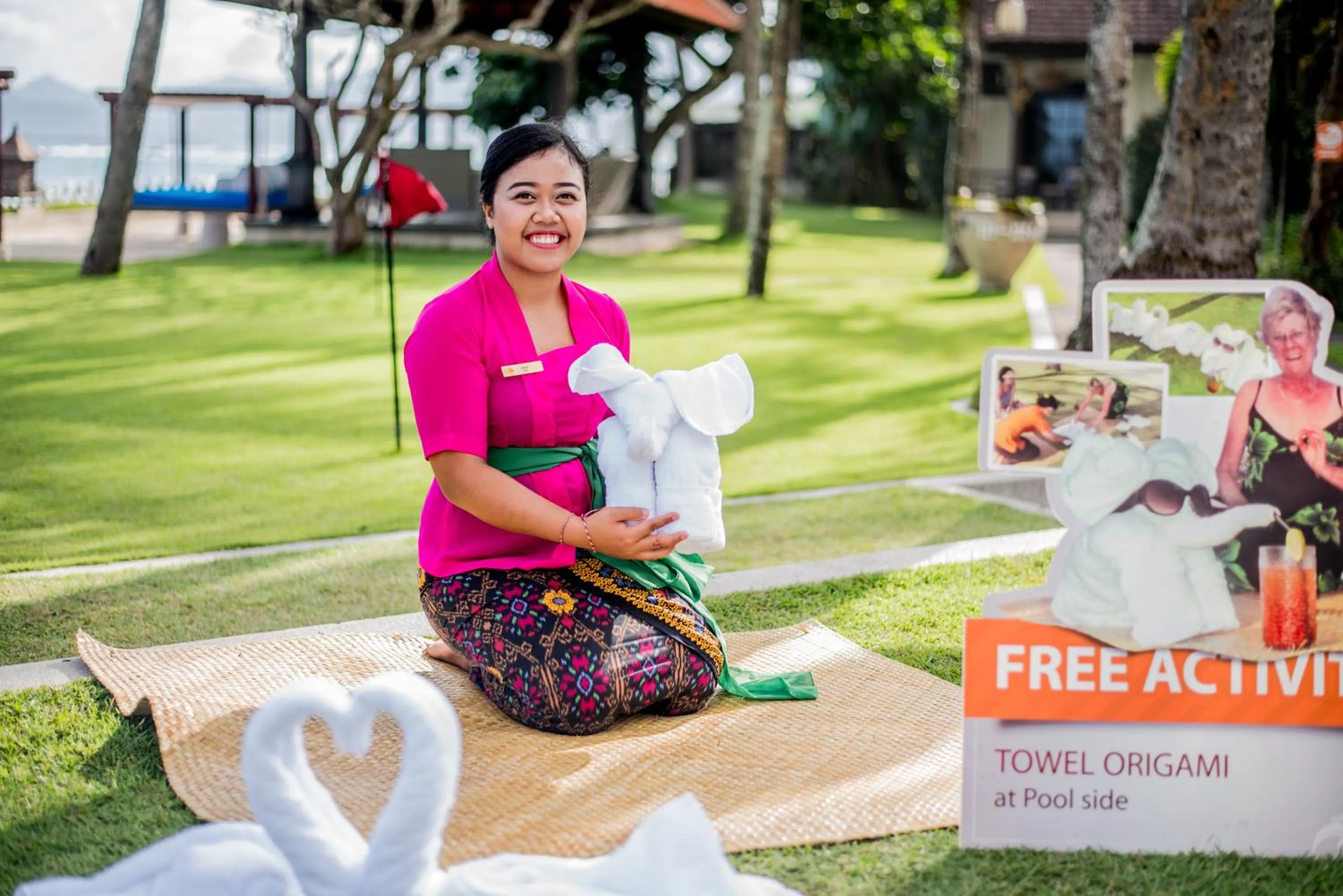 Staff in Ramayana Candidasa Beach Resort