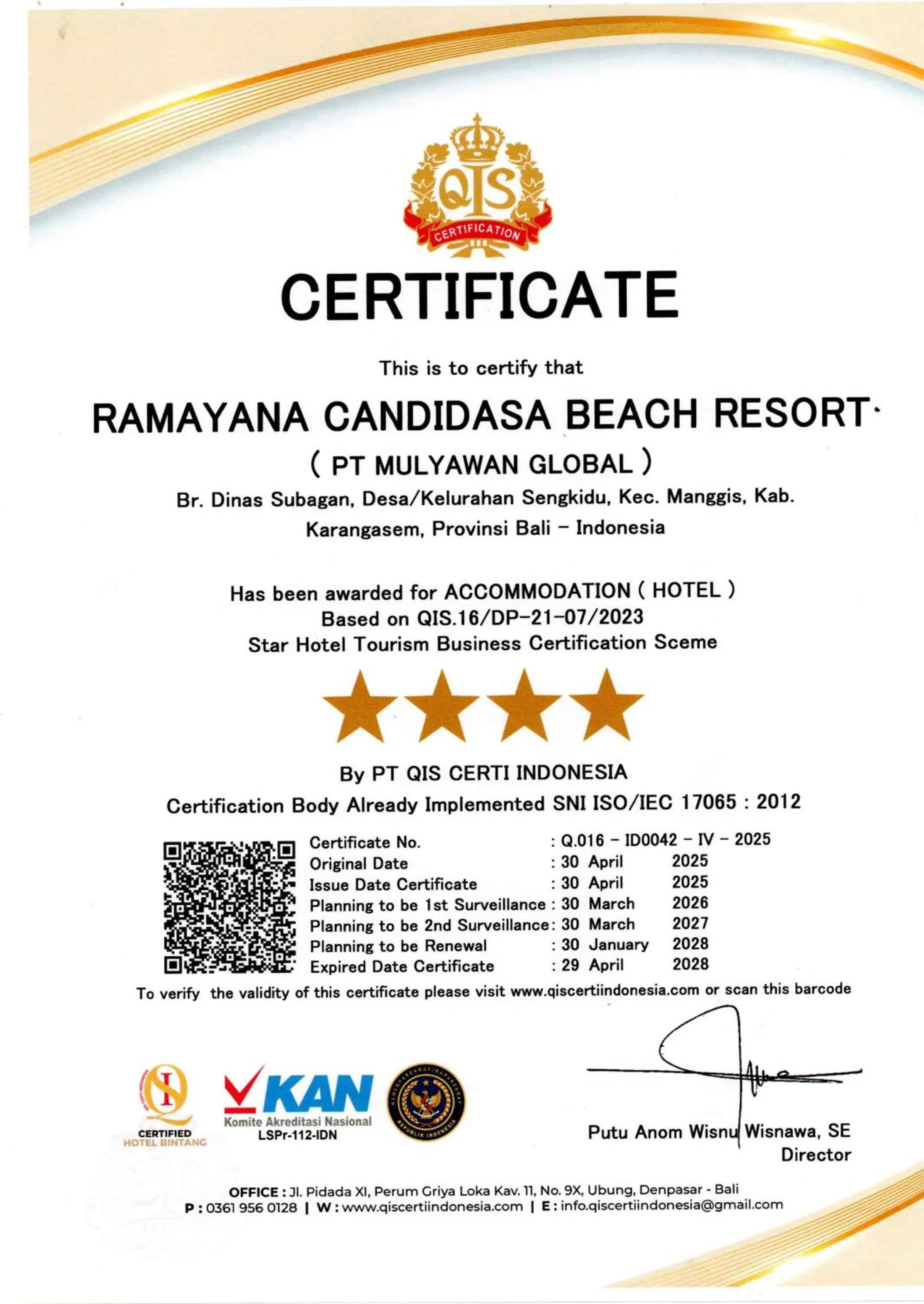 Property logo or sign in Ramayana Candidasa Beach Resort