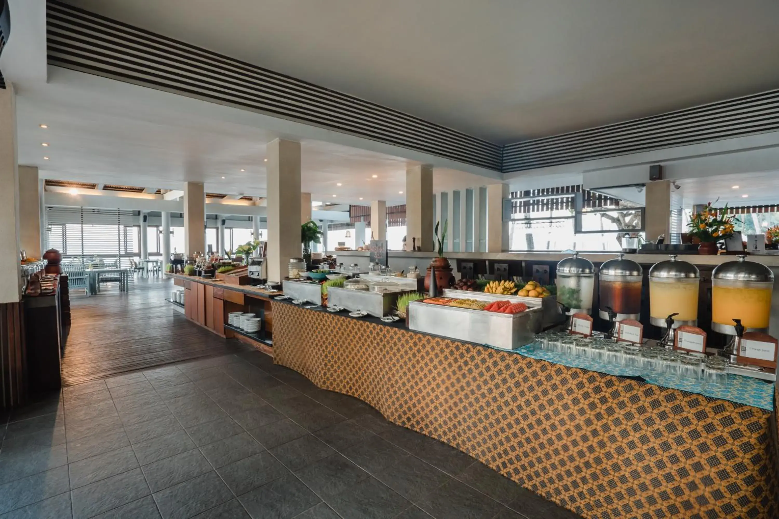 Breakfast in Ramayana Candidasa Beach Resort Breakfast in Ramayana Candidasa Beach Resort