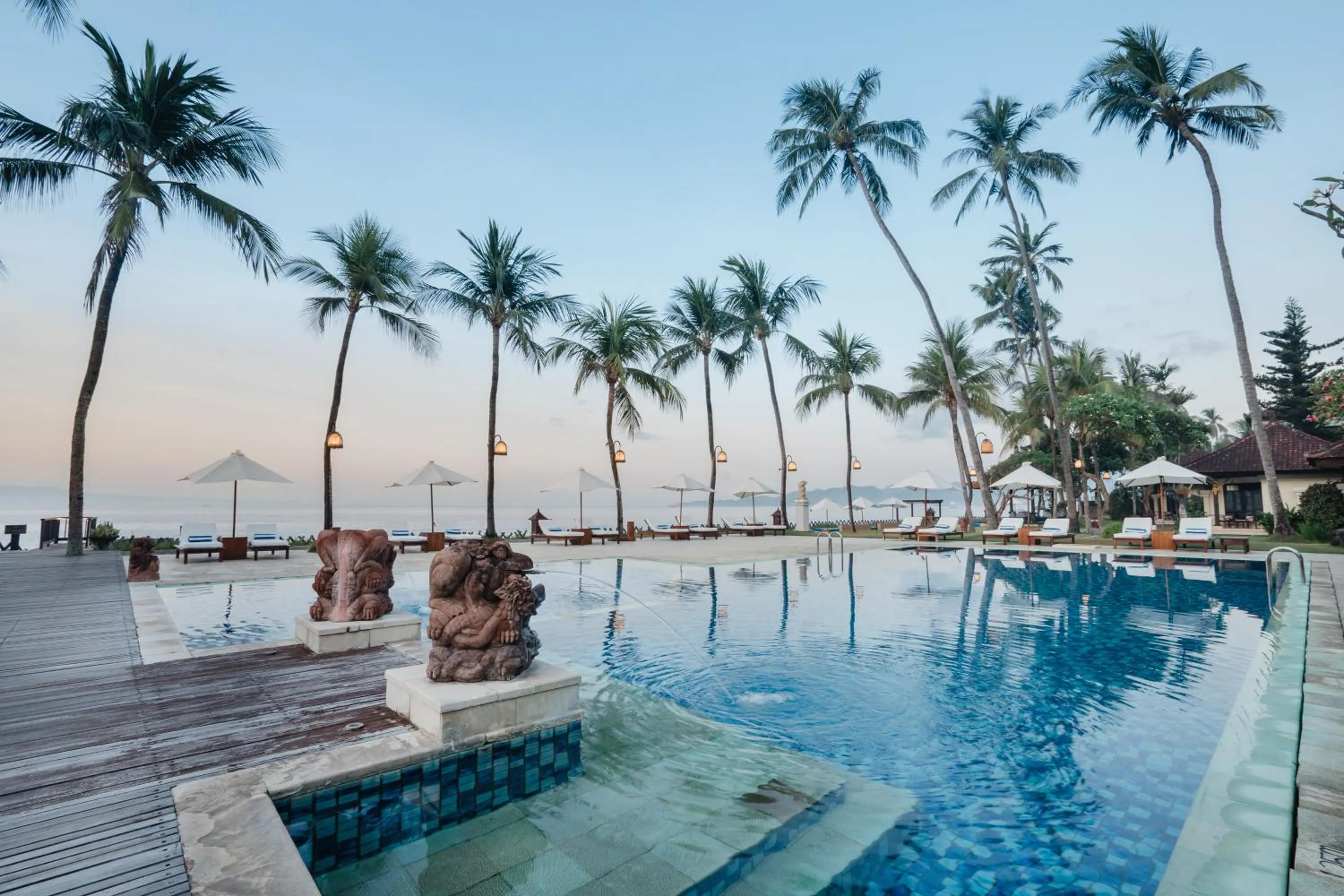 Property building in Ramayana Candidasa Beach Resort