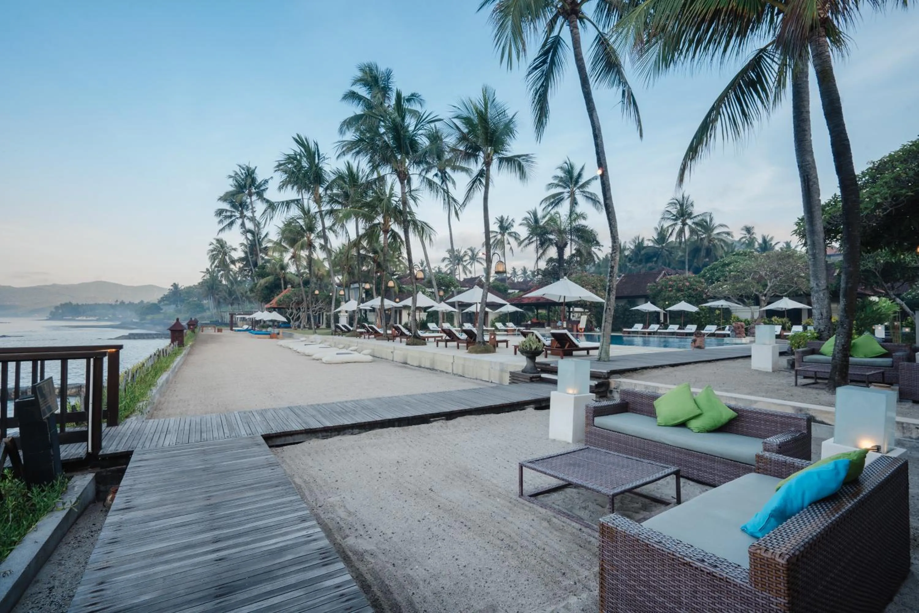 Beach in Ramayana Candidasa Beach Resort