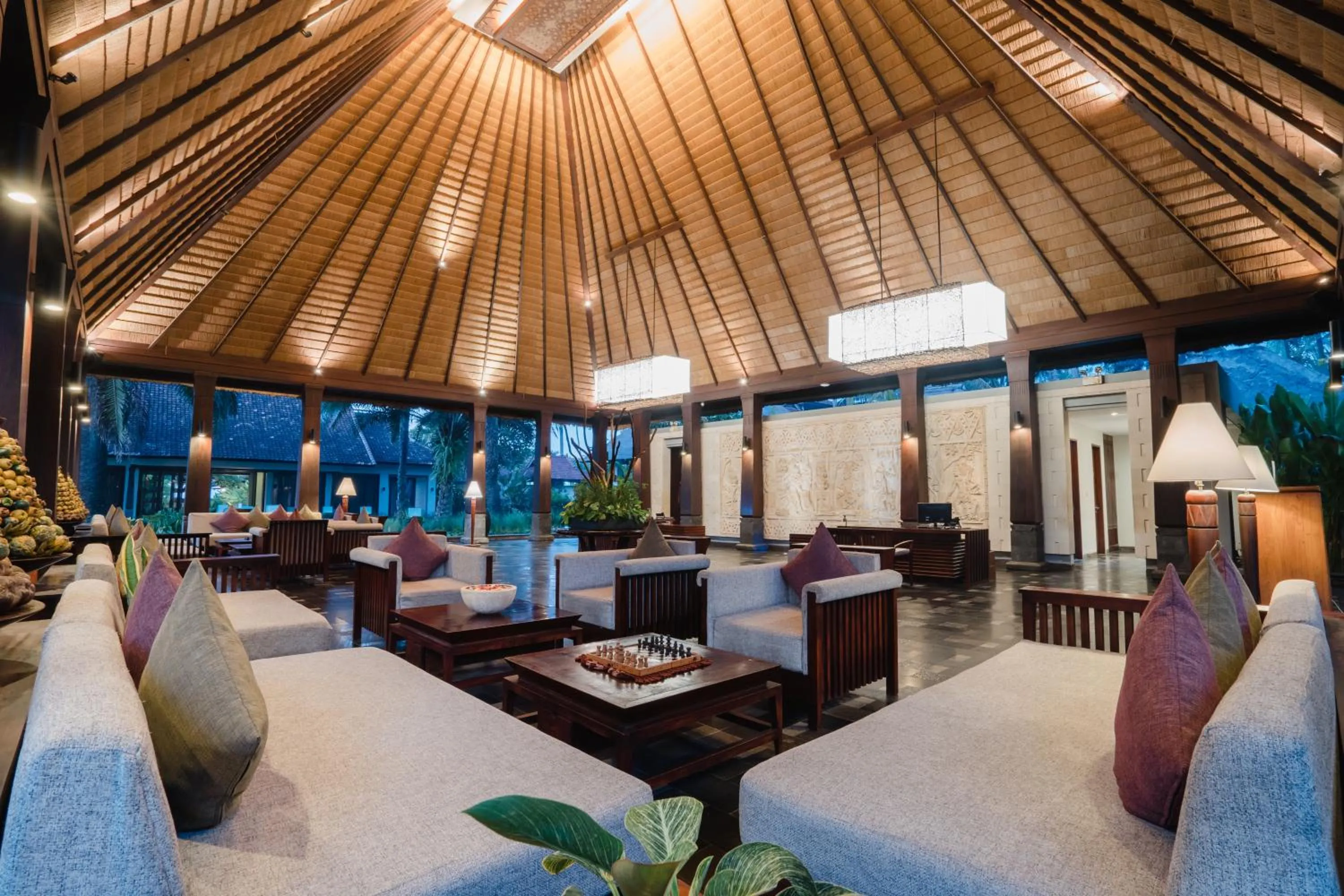Lobby or reception in Ramayana Candidasa Beach Resort
