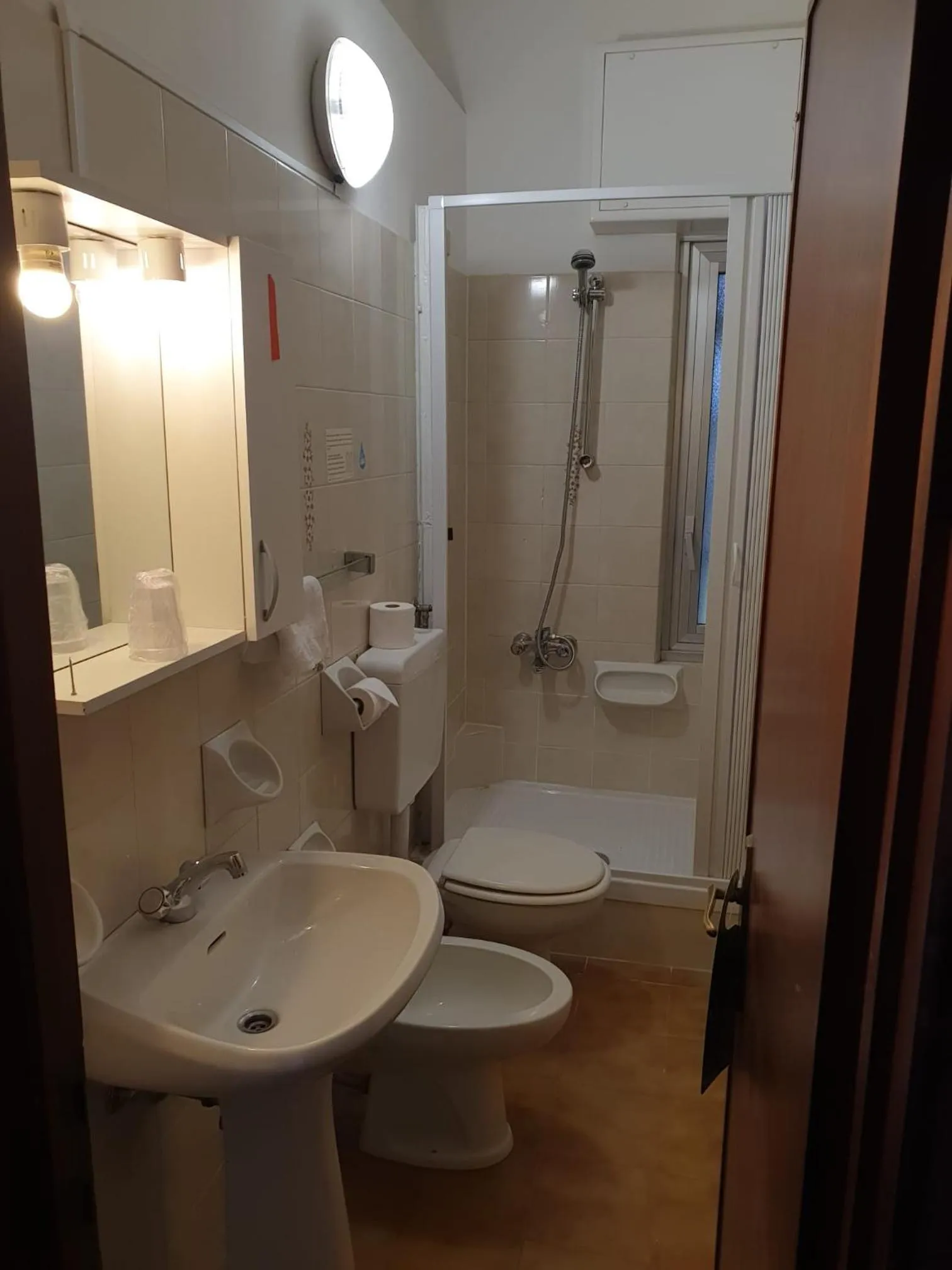 Bathroom in Hotel La Pineta