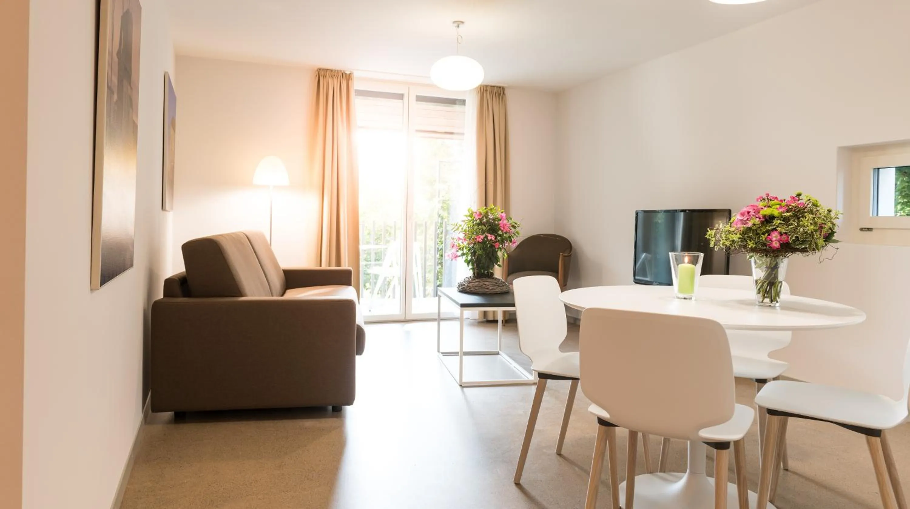 Living room in Hôtel la Croix Blanche